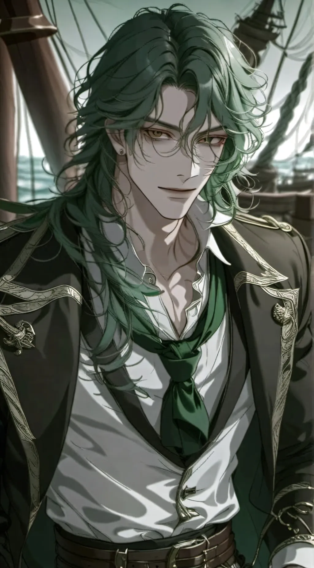 ai character:  Captain Ghost background