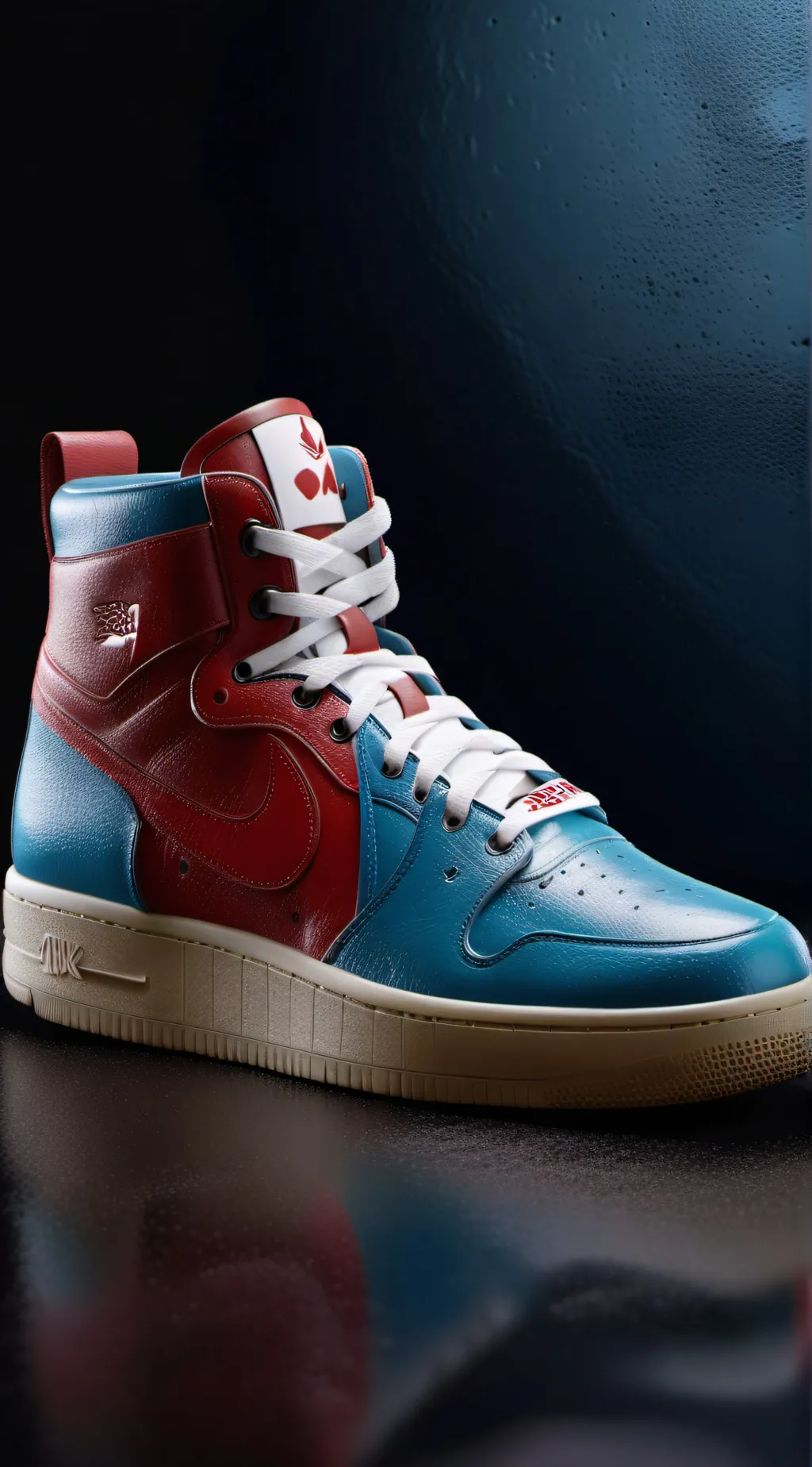 ai character: shoes background