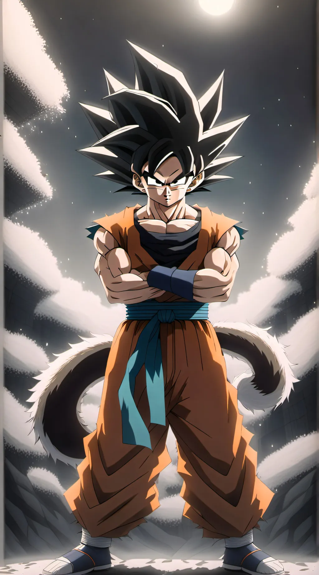 ai character: Son goku background