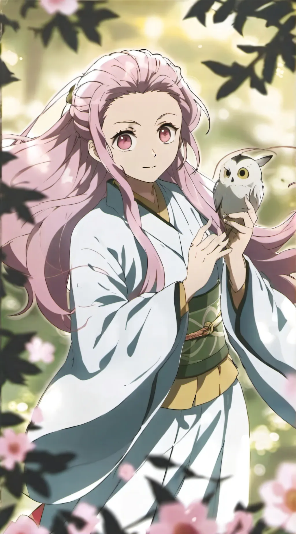 ai character: Demon slayer background