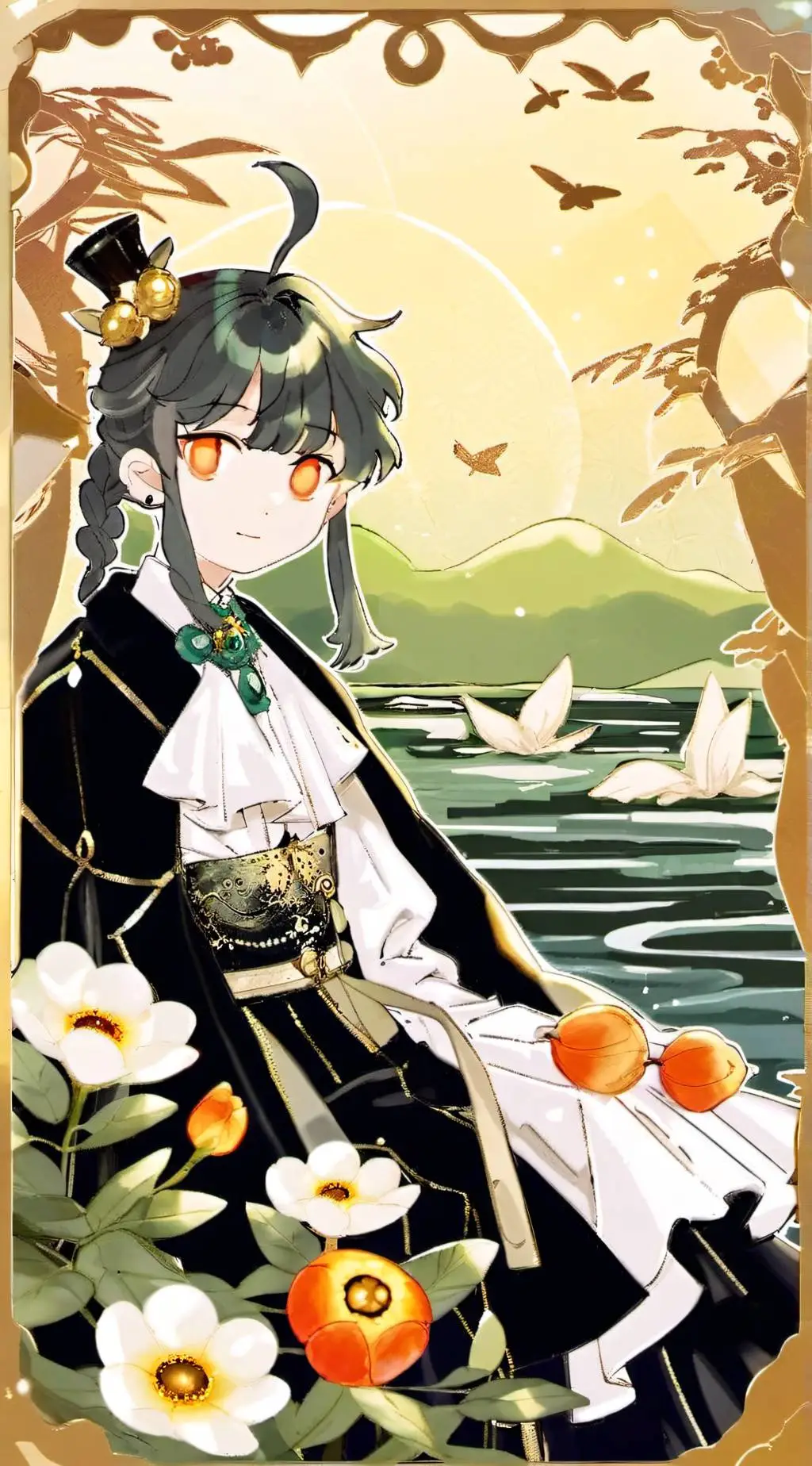 ai character: deku  background