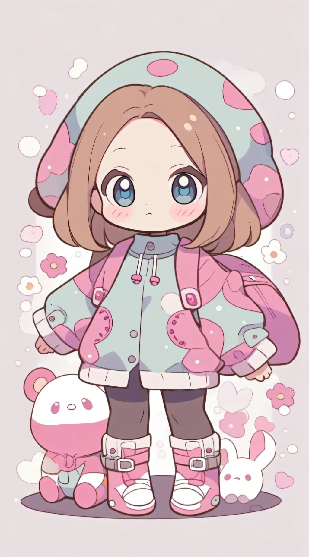 ai character: Dolly  background