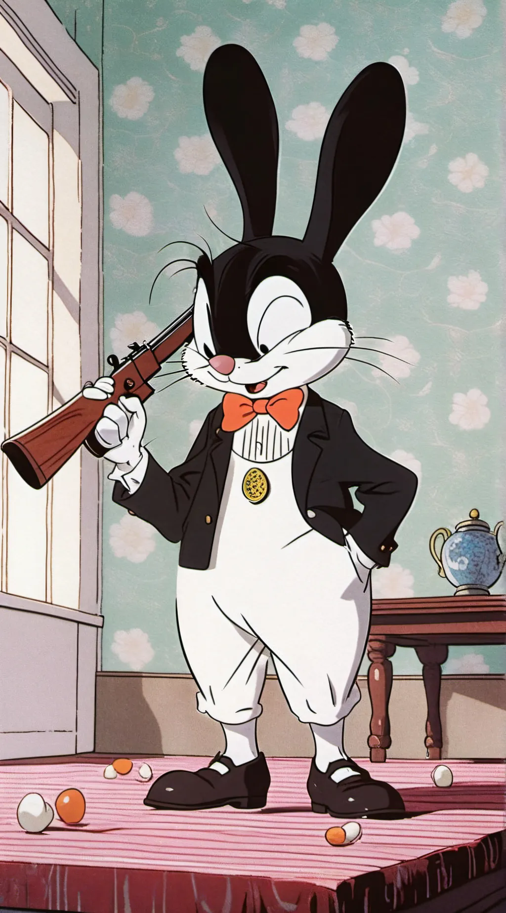 ai character: FNF Oswald background