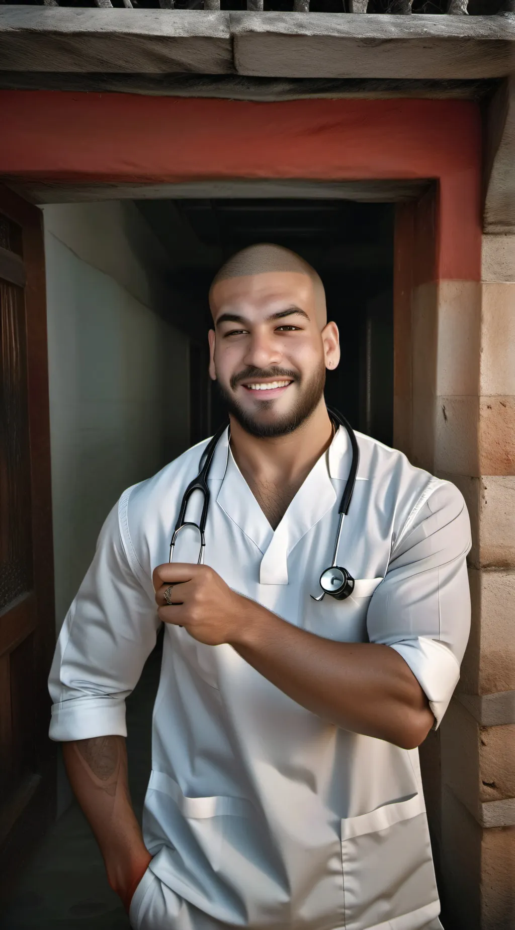 ai character: dr tests  background