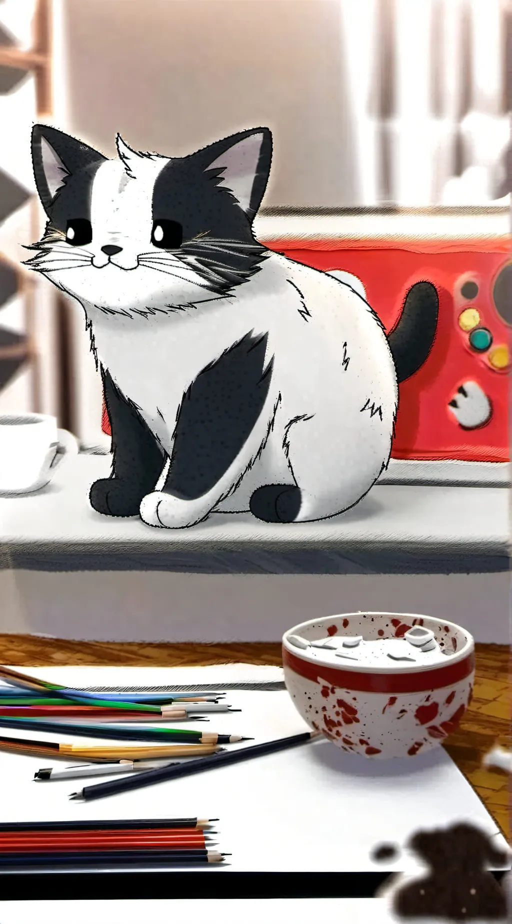 ai character: Mew background
