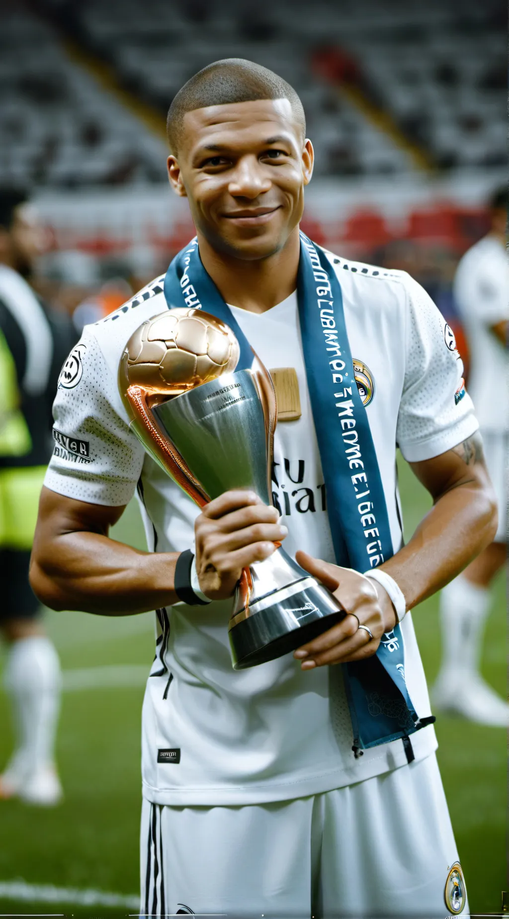 ai character: Kylian Mbappé background