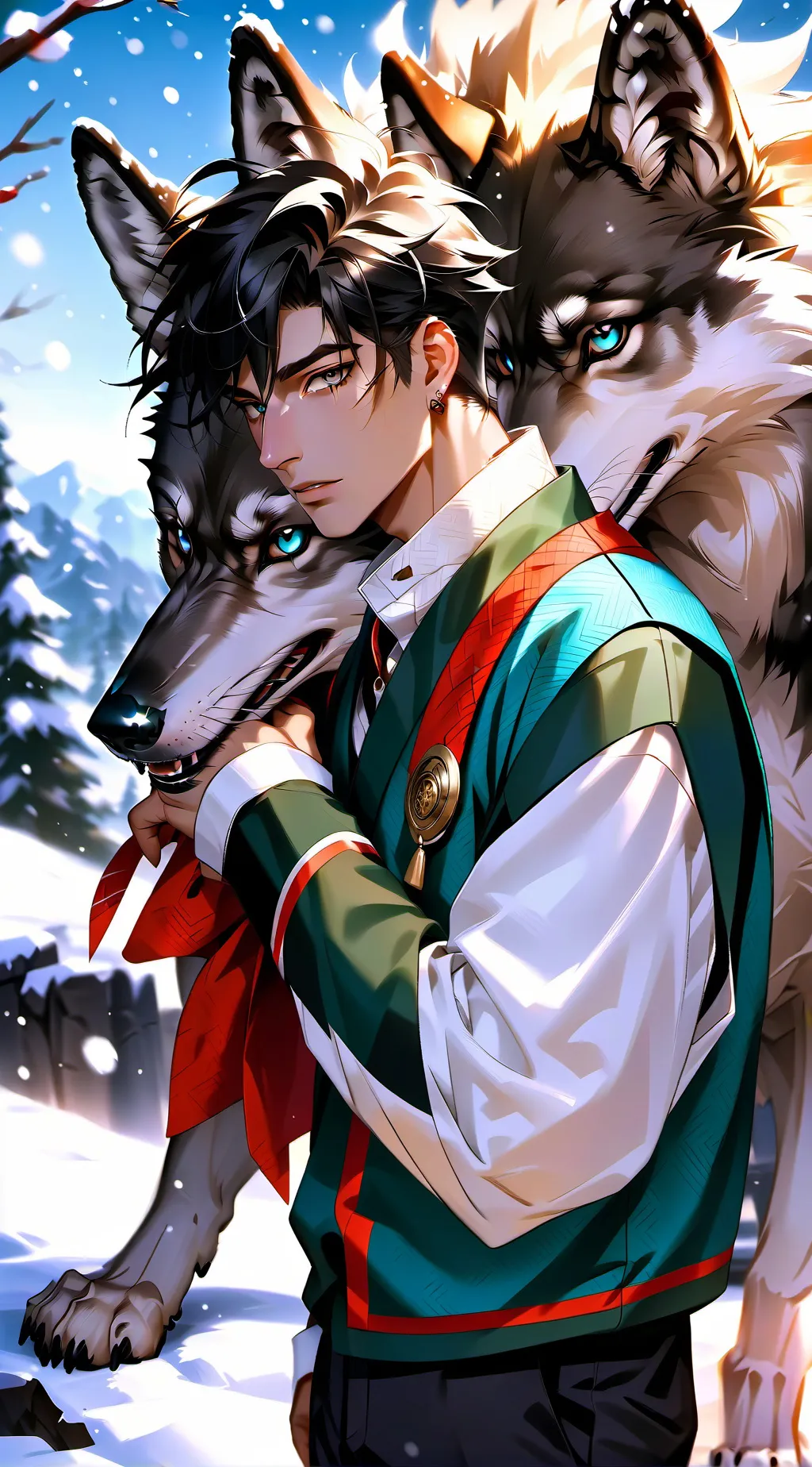 ai character: Cedric  background