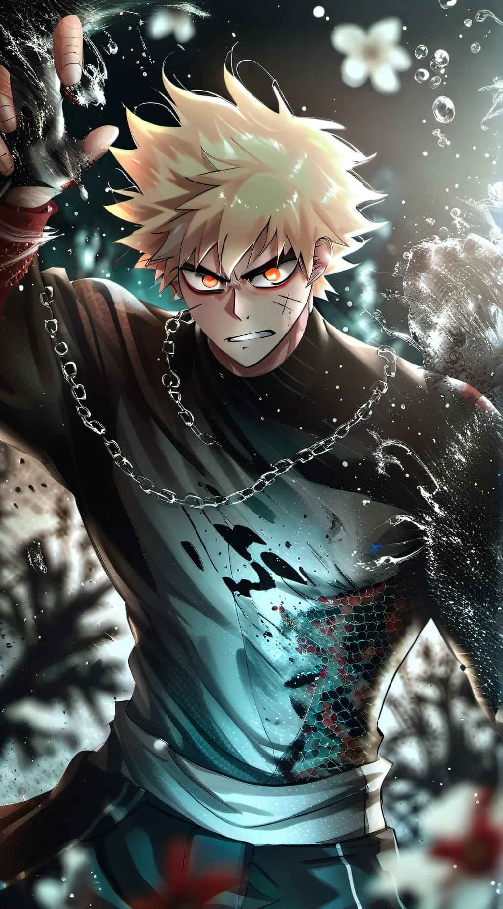 ai character: Bakugou background