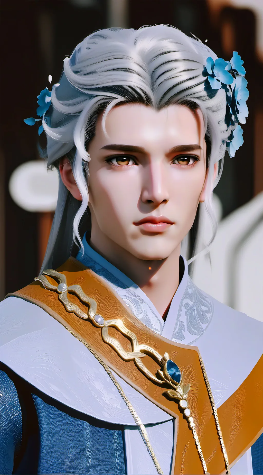 ai character: Anthony￼ background