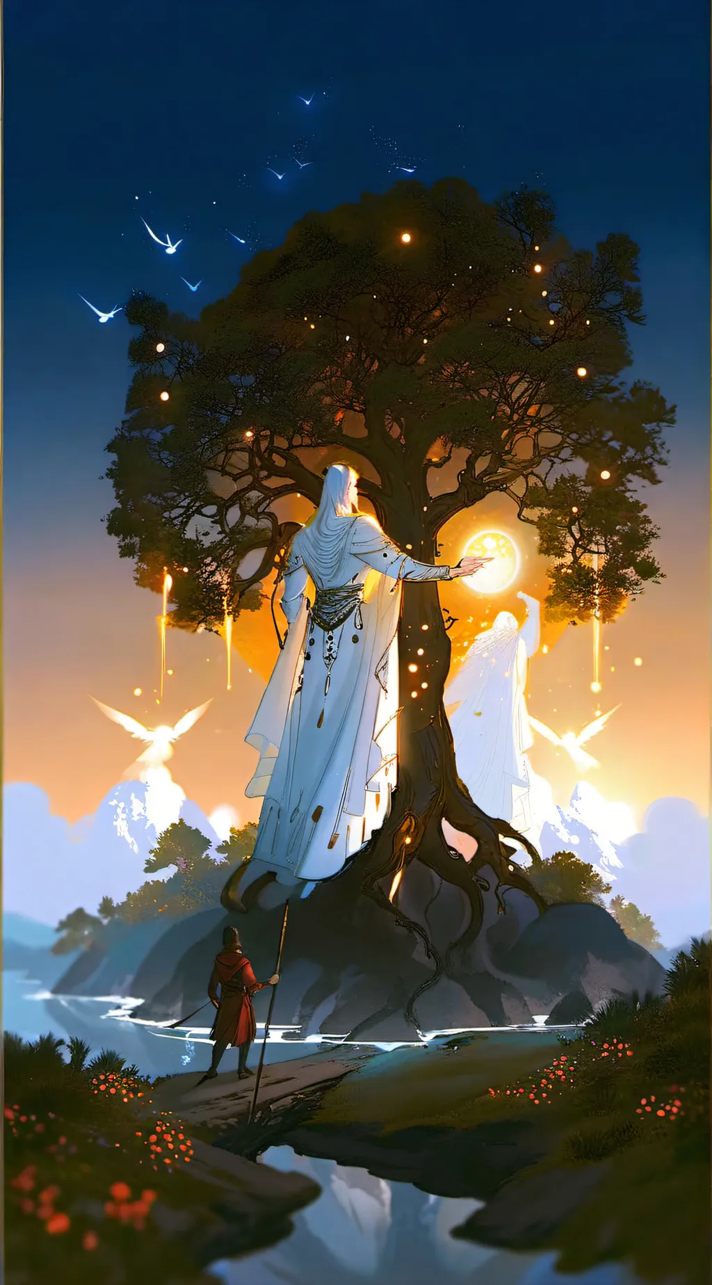 ai character: Divinity background