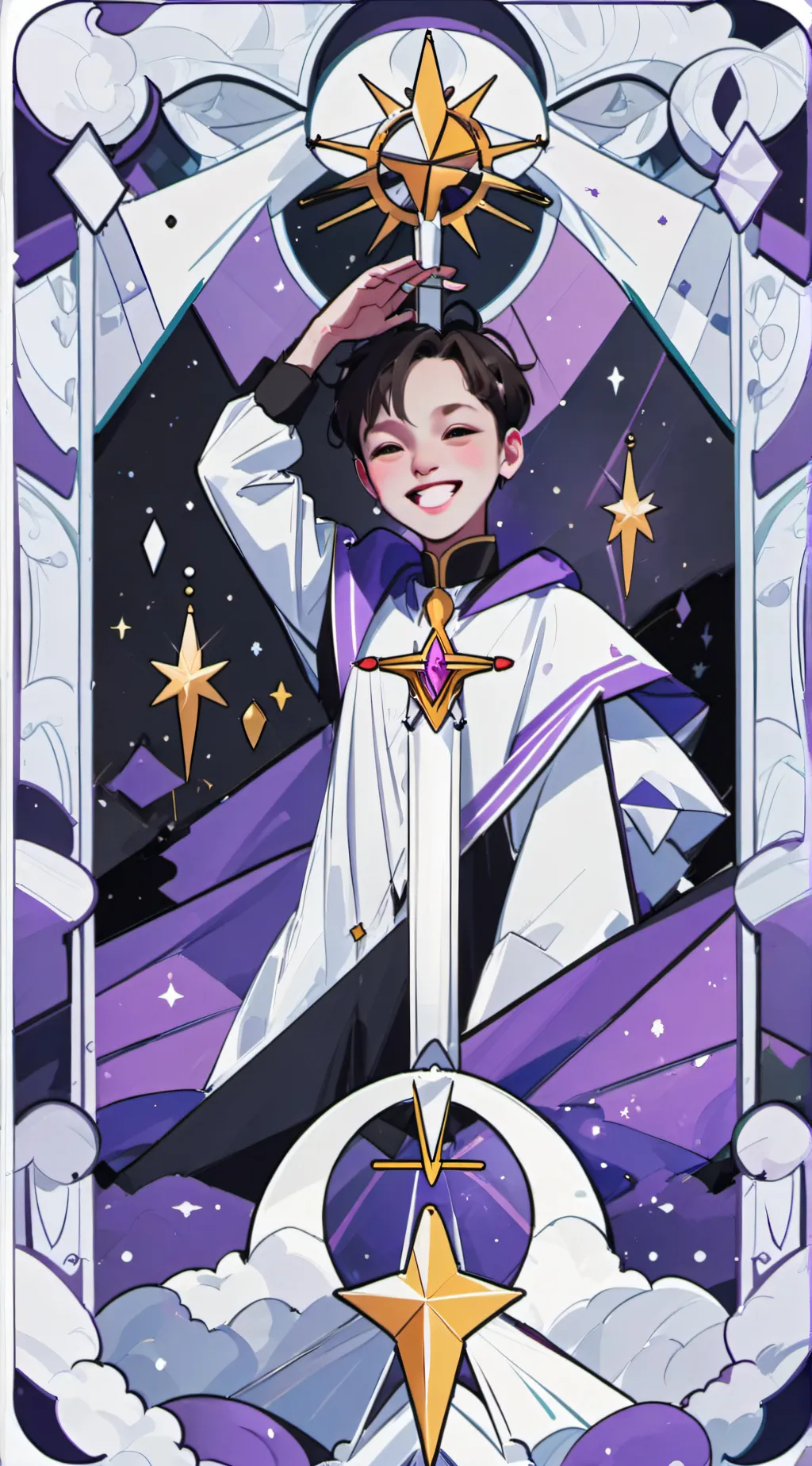 ai character: leo background
