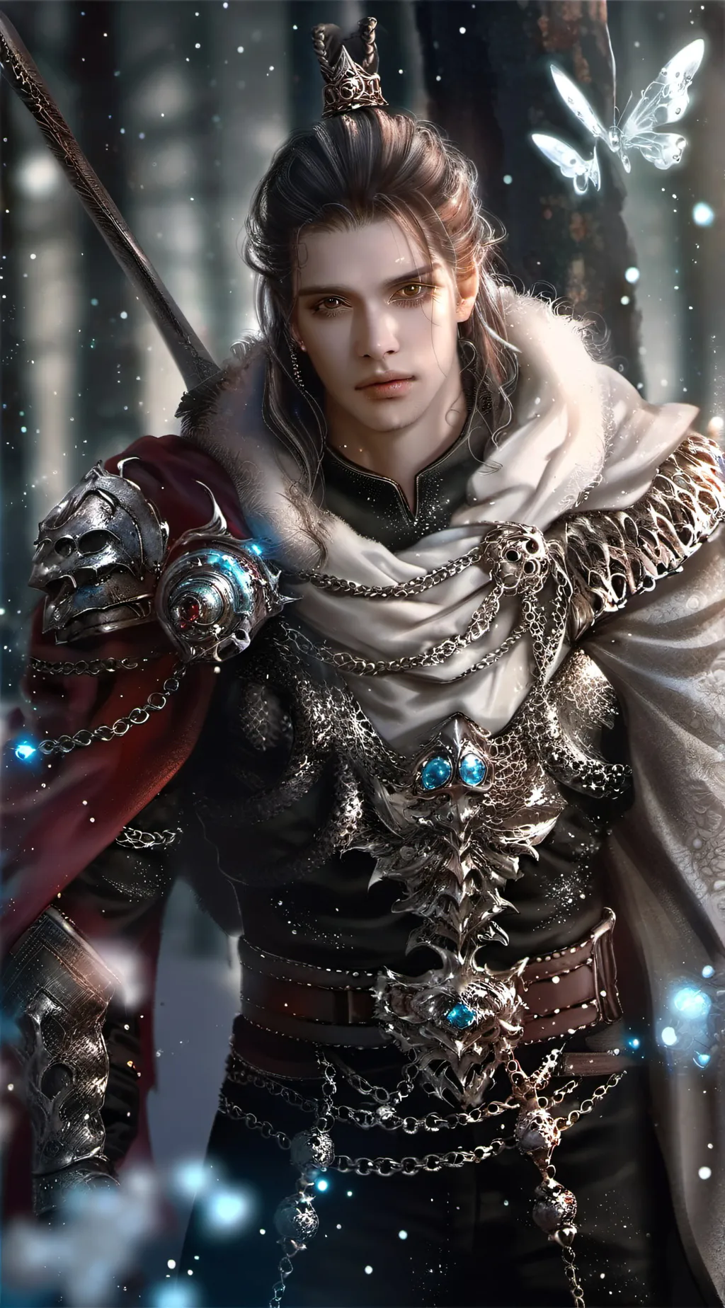 ai character: david background