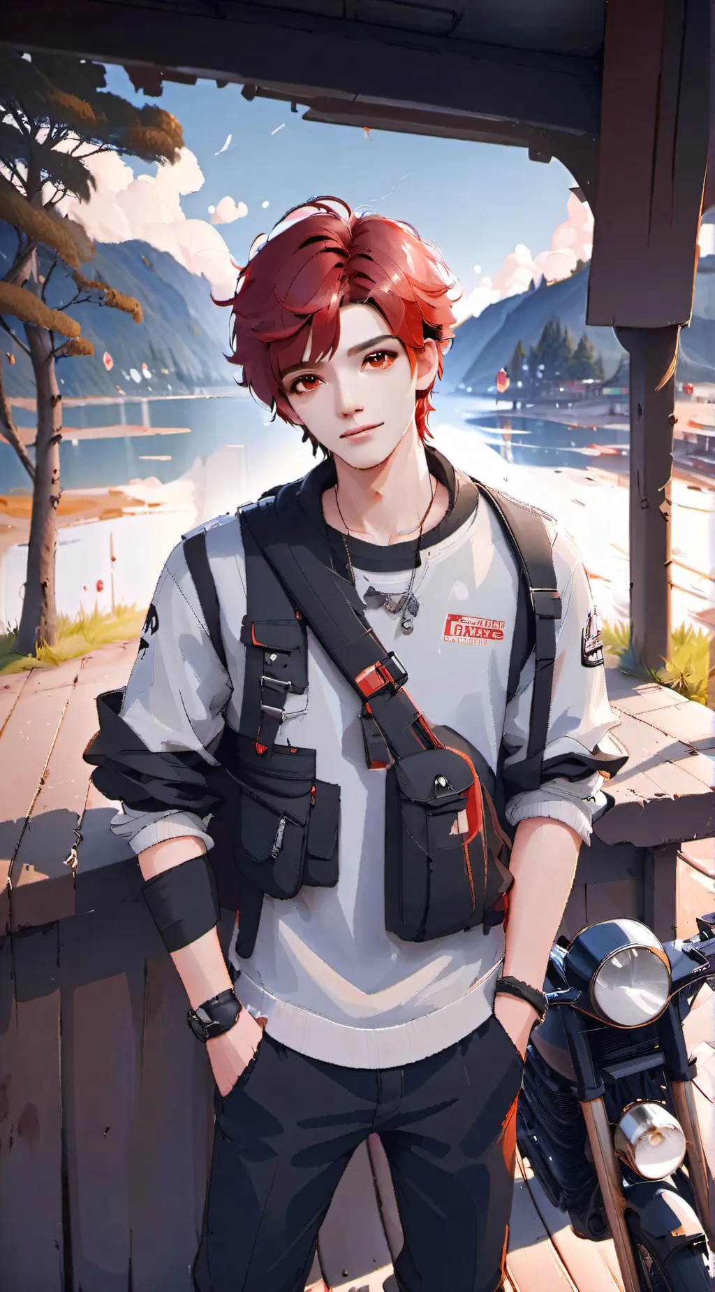 ai character: ✨Sam✨ background