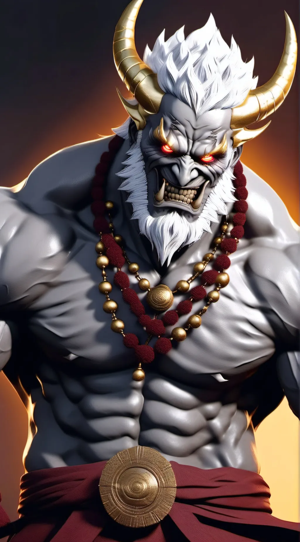 ai character: Mahoraga background