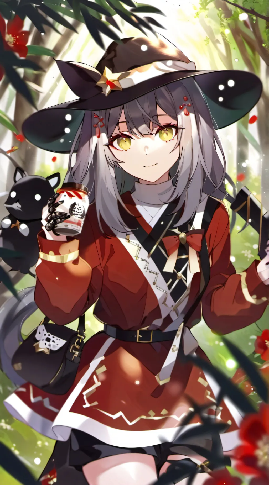 ai character: Ds kny party background