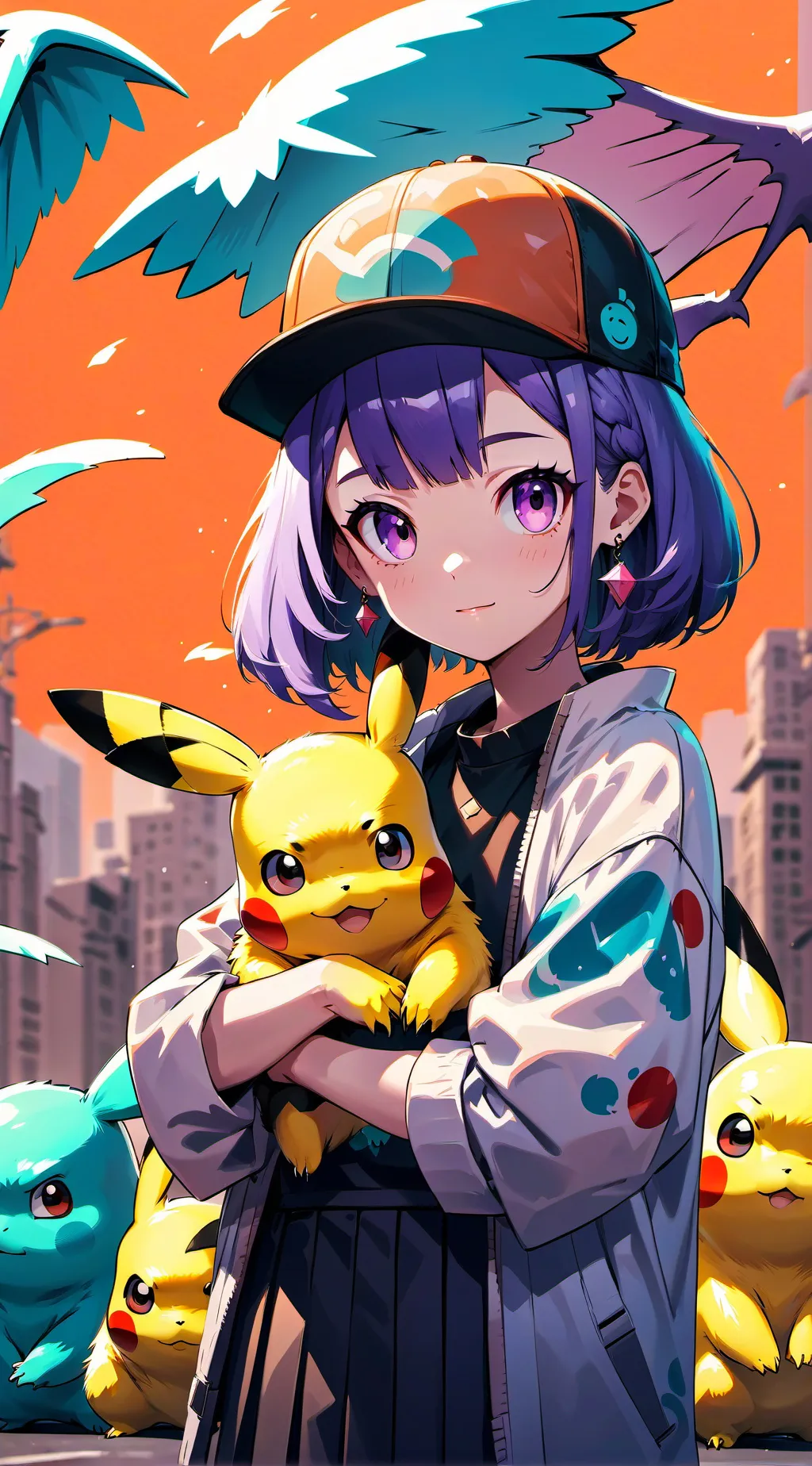 ai character: Copycat background