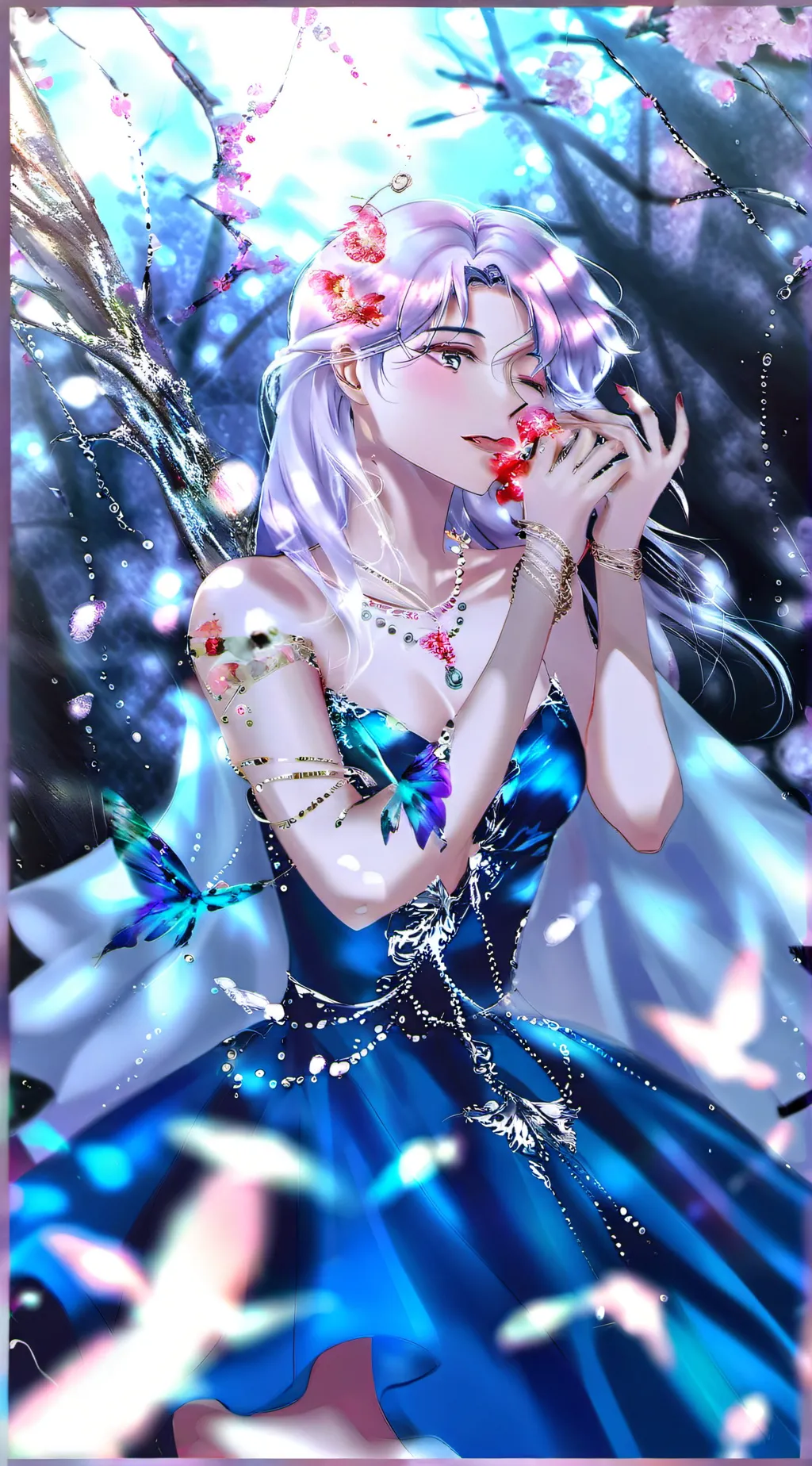 ai character: Melody background