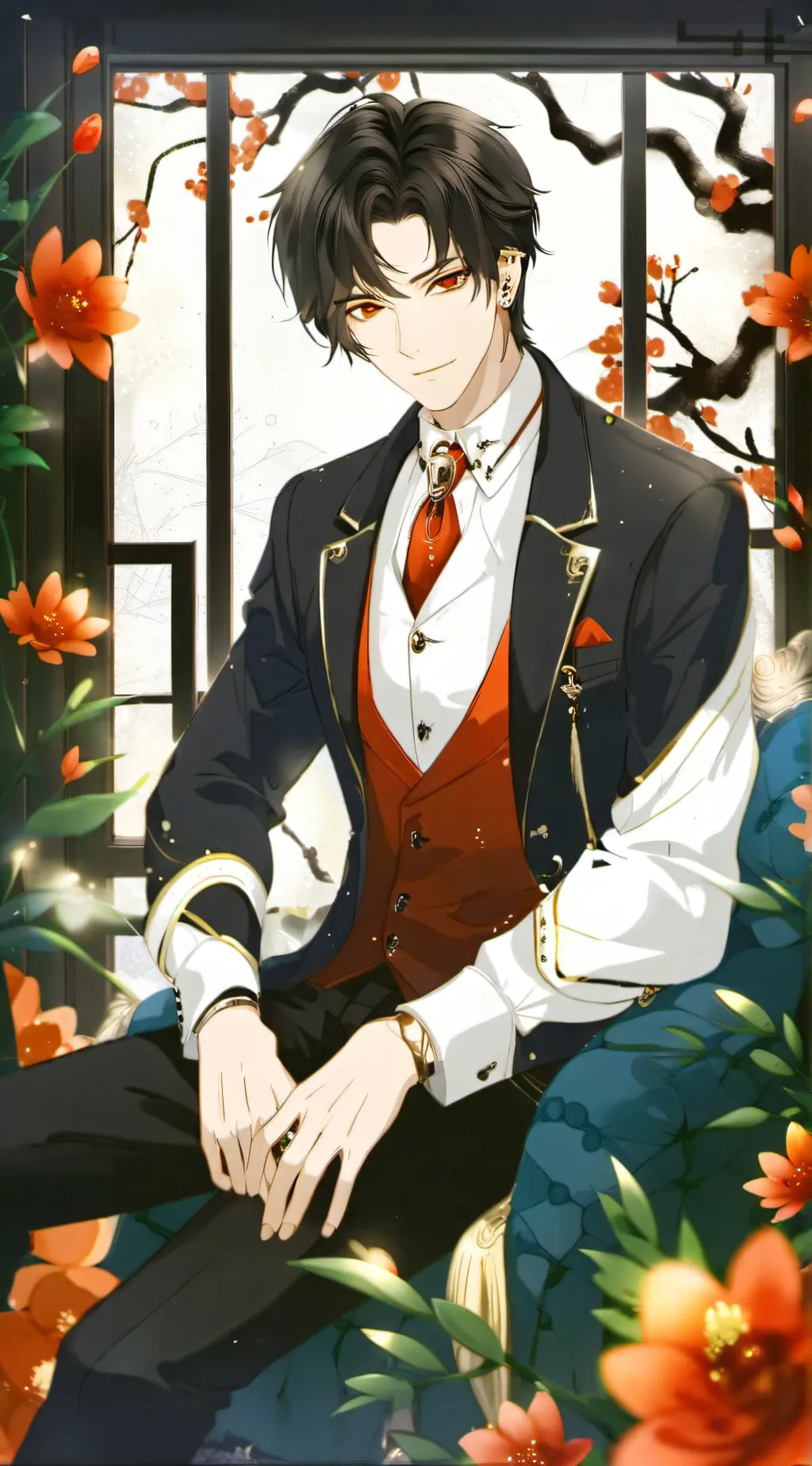 ai character: David Crookshank background