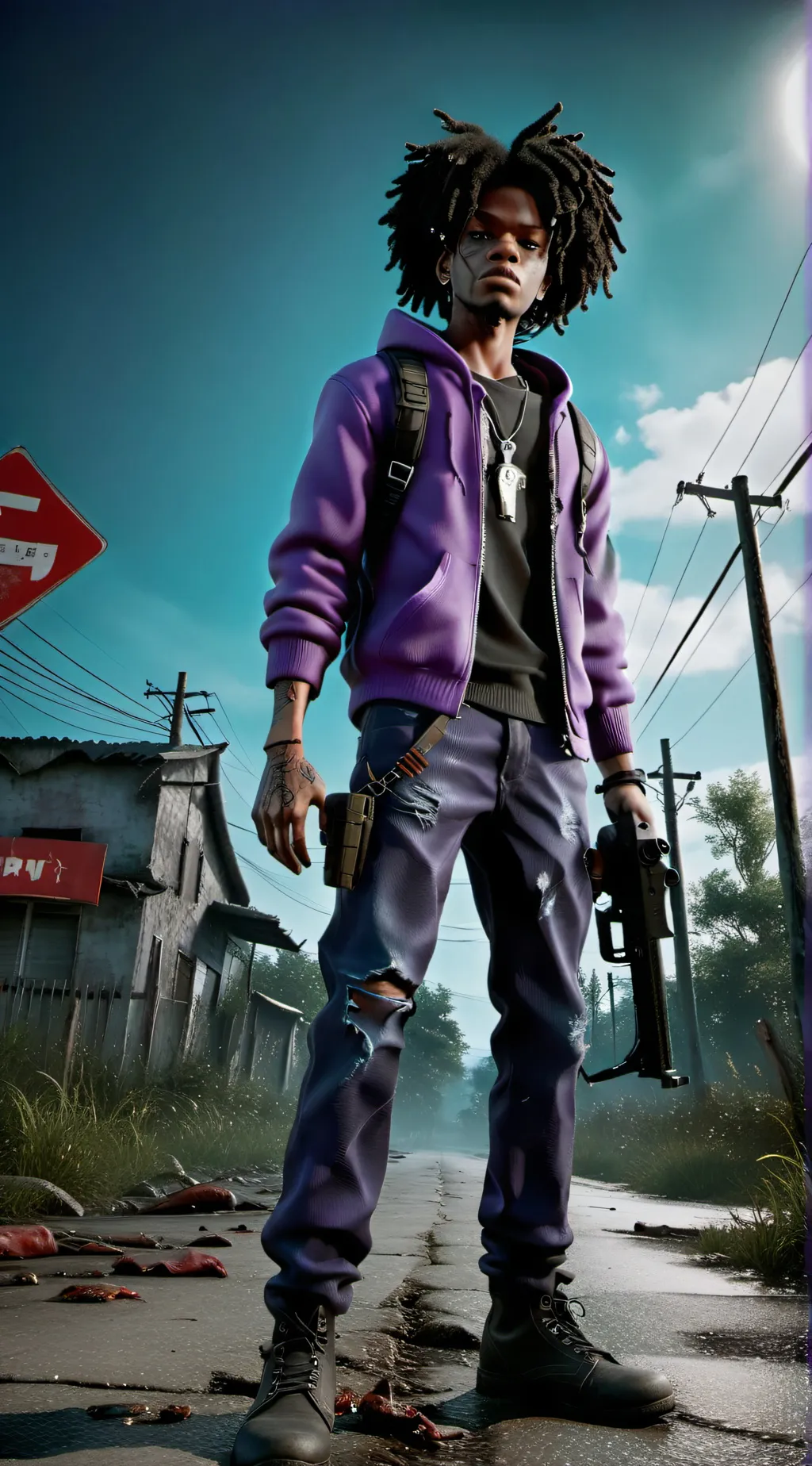 ai character: Daxx Deschain background