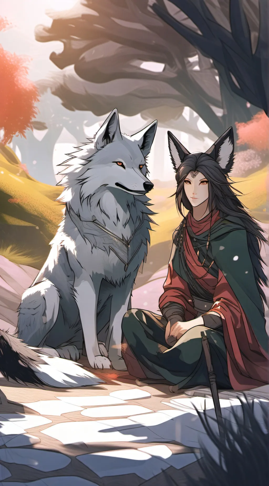 ai character: keo background