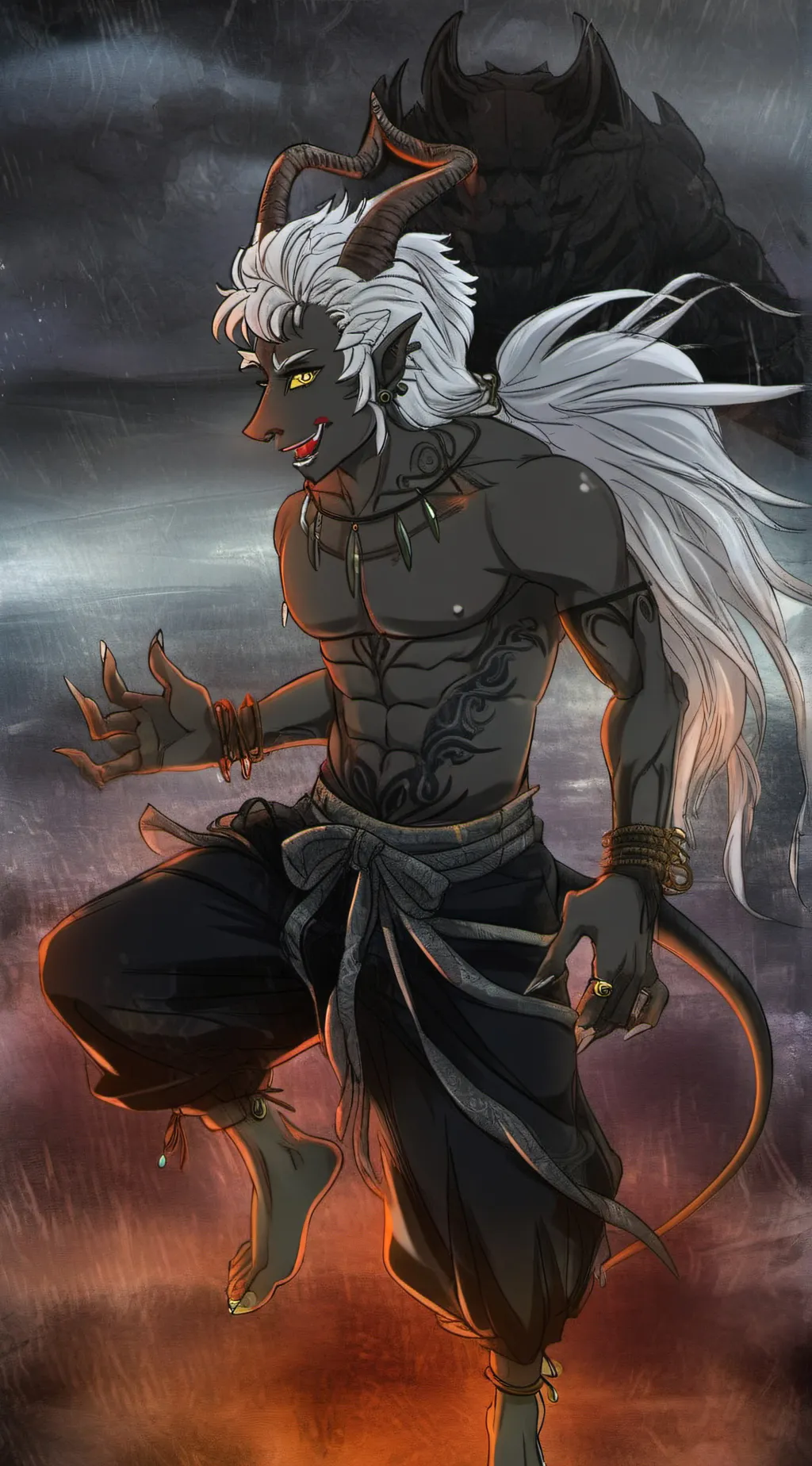 ai character: Hyatus background