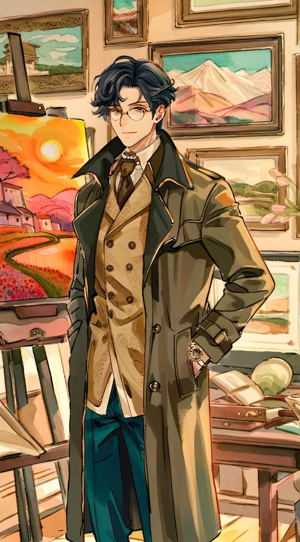 ai character: James background