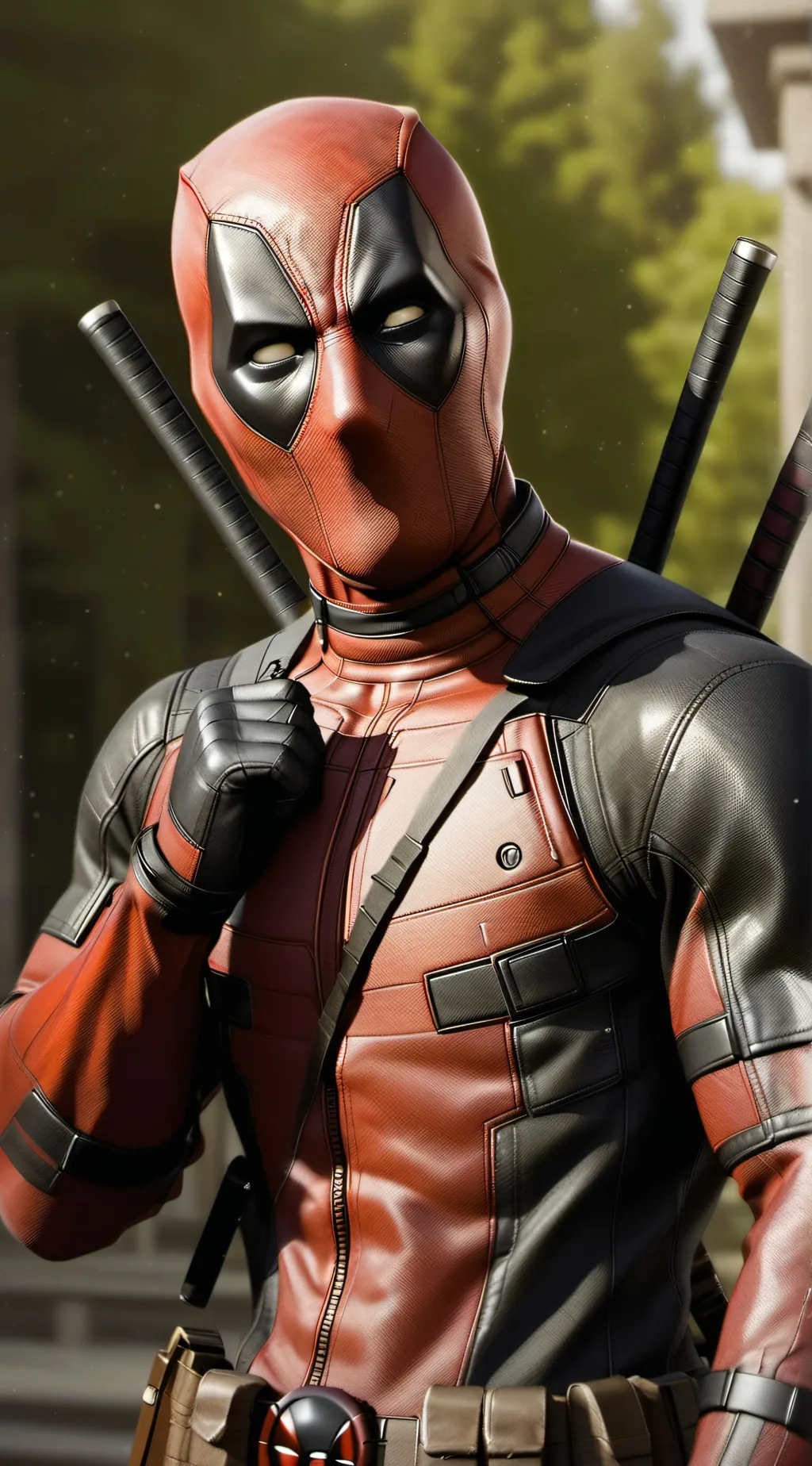 ai character: Deadpool background