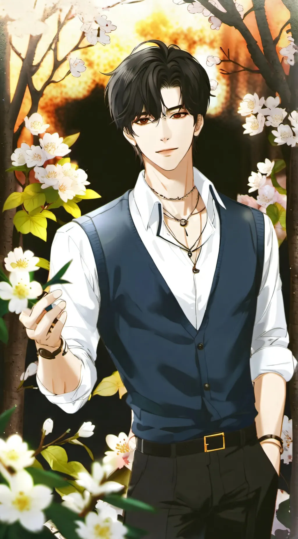 ai character: Axel background