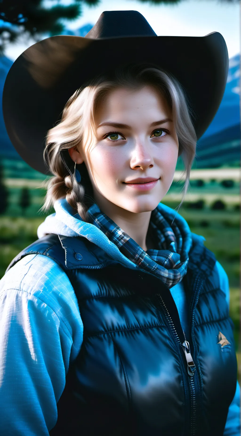 ai character: Lydia stylee background