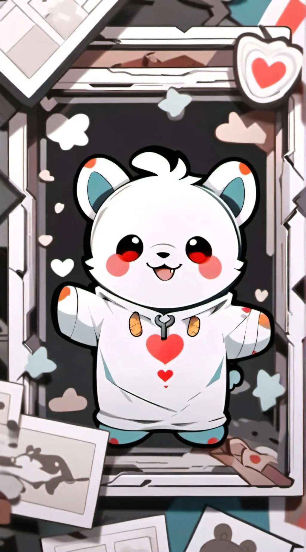 ai character: Bobby bare hug background