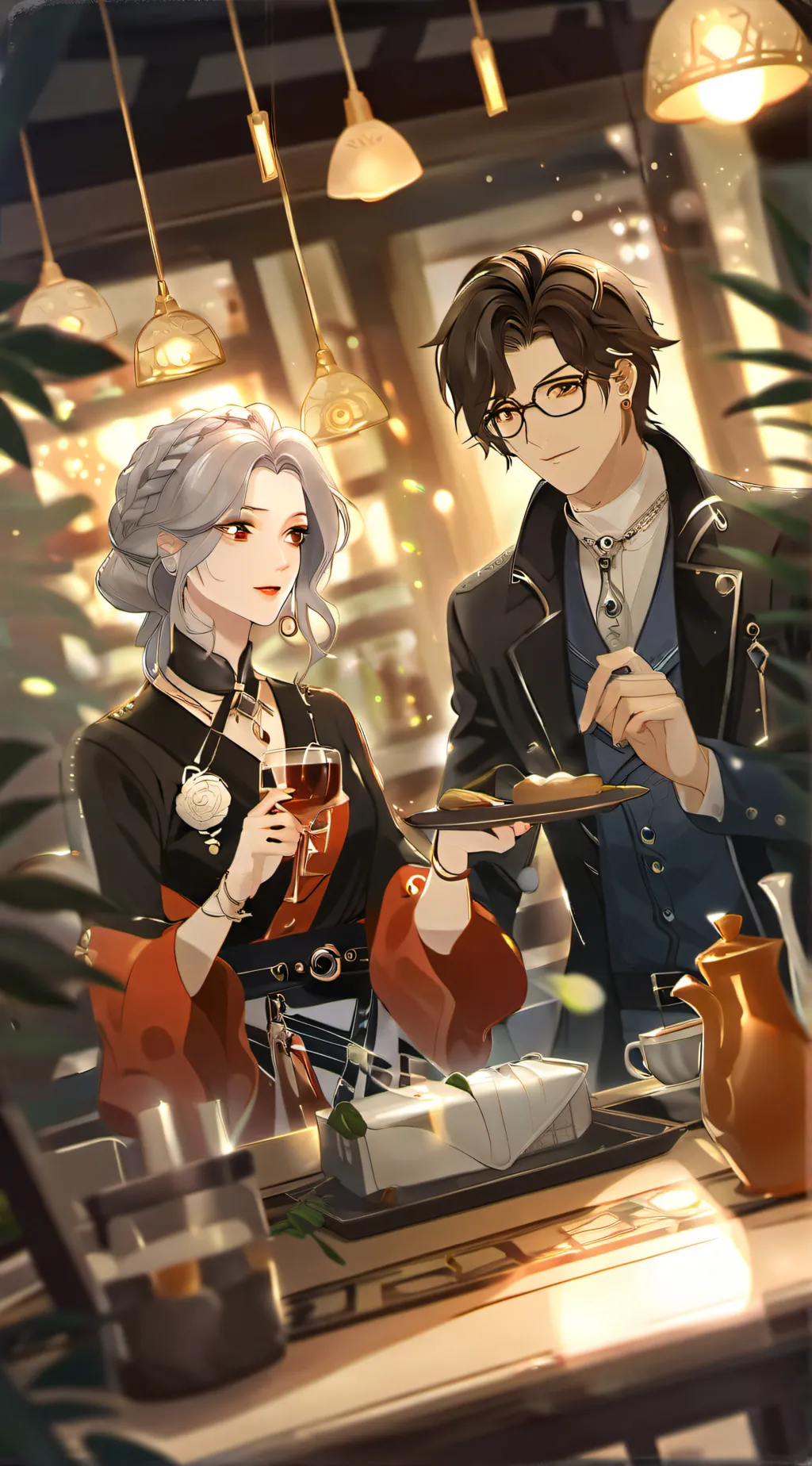ai character: chit chat background