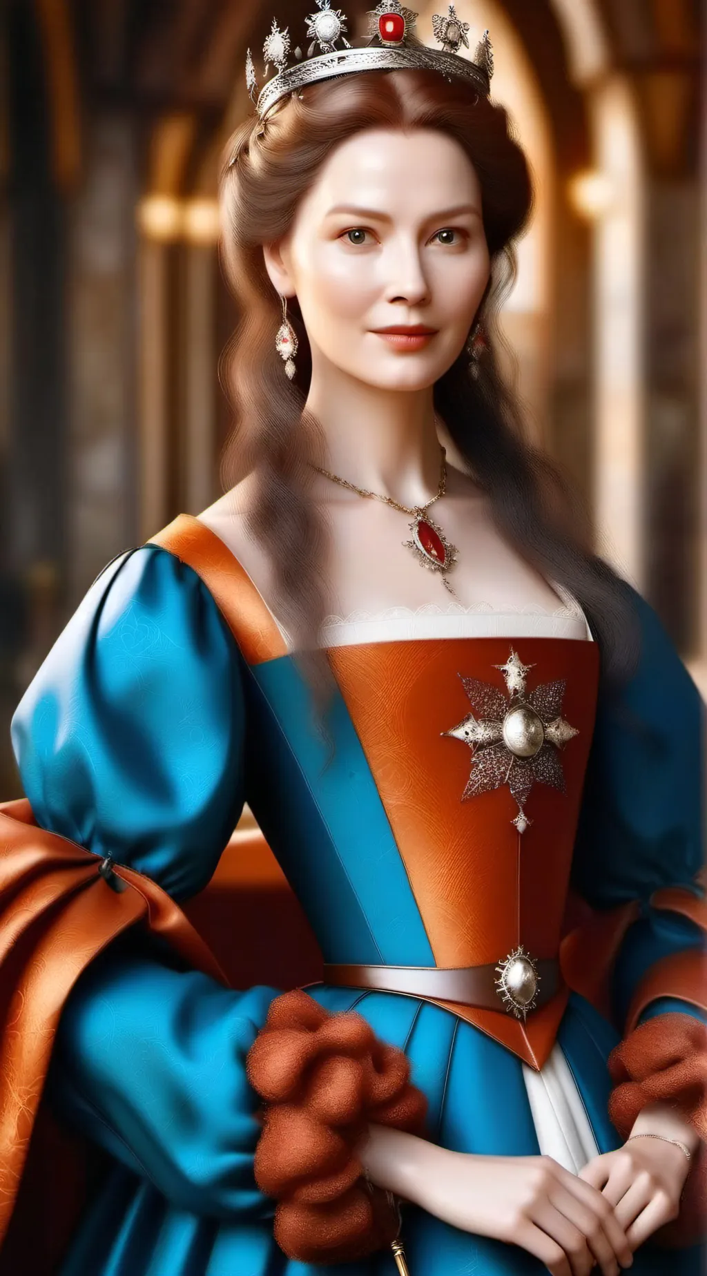ai character: Queen Cassandra background