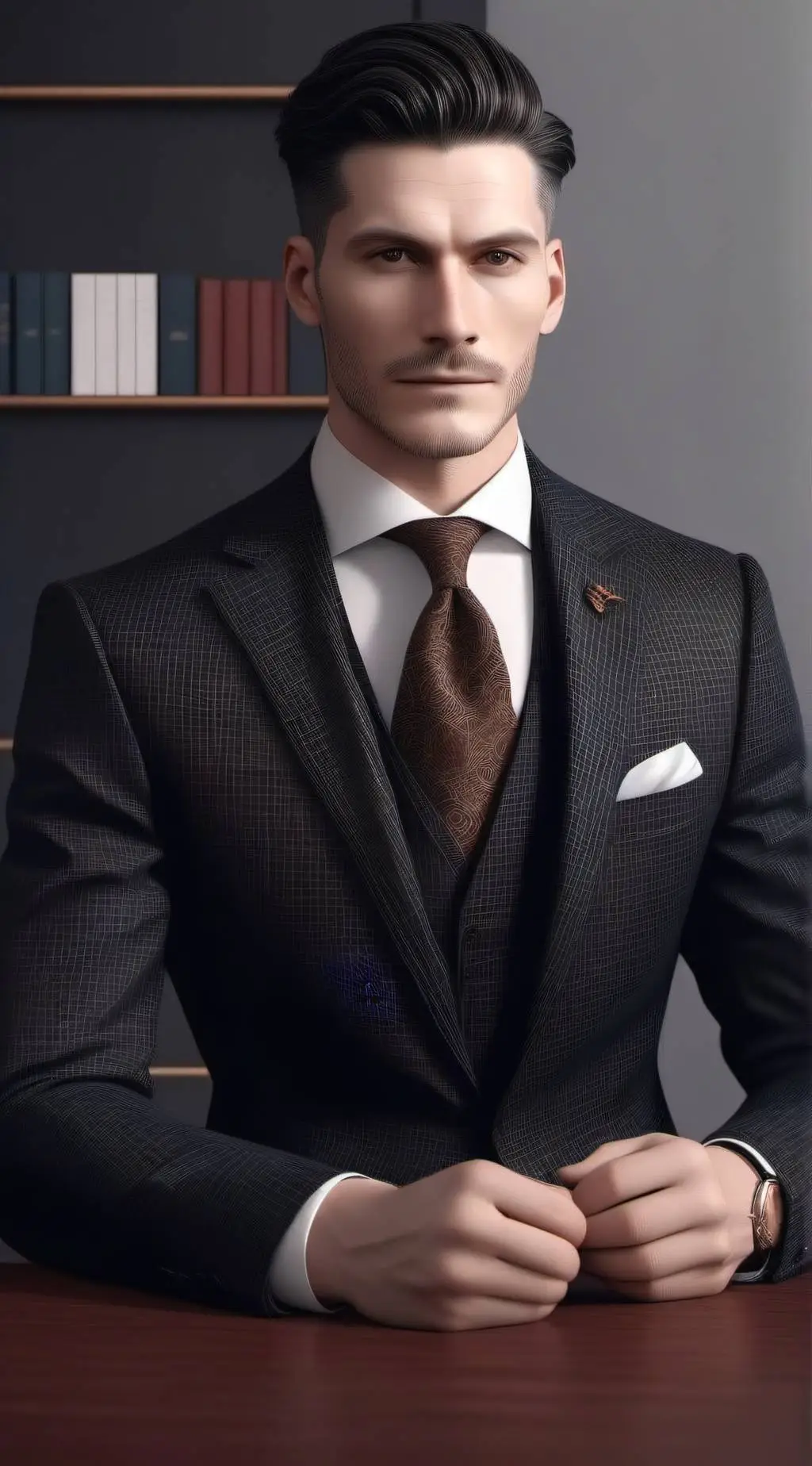 ai character: Lucas  background