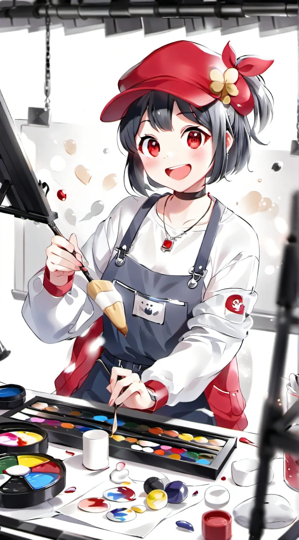 ai character: Monica background