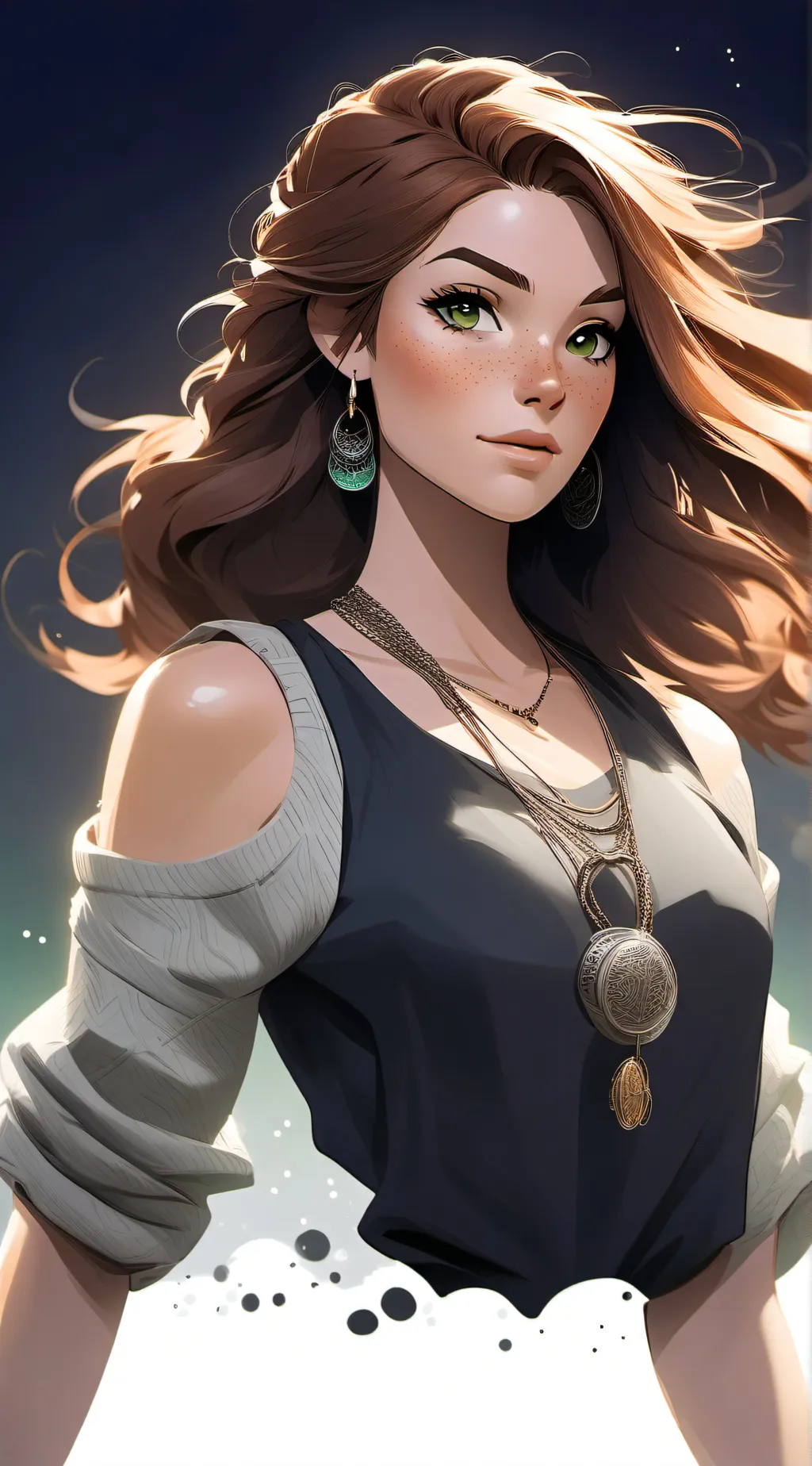 ai character: Lila Wren background