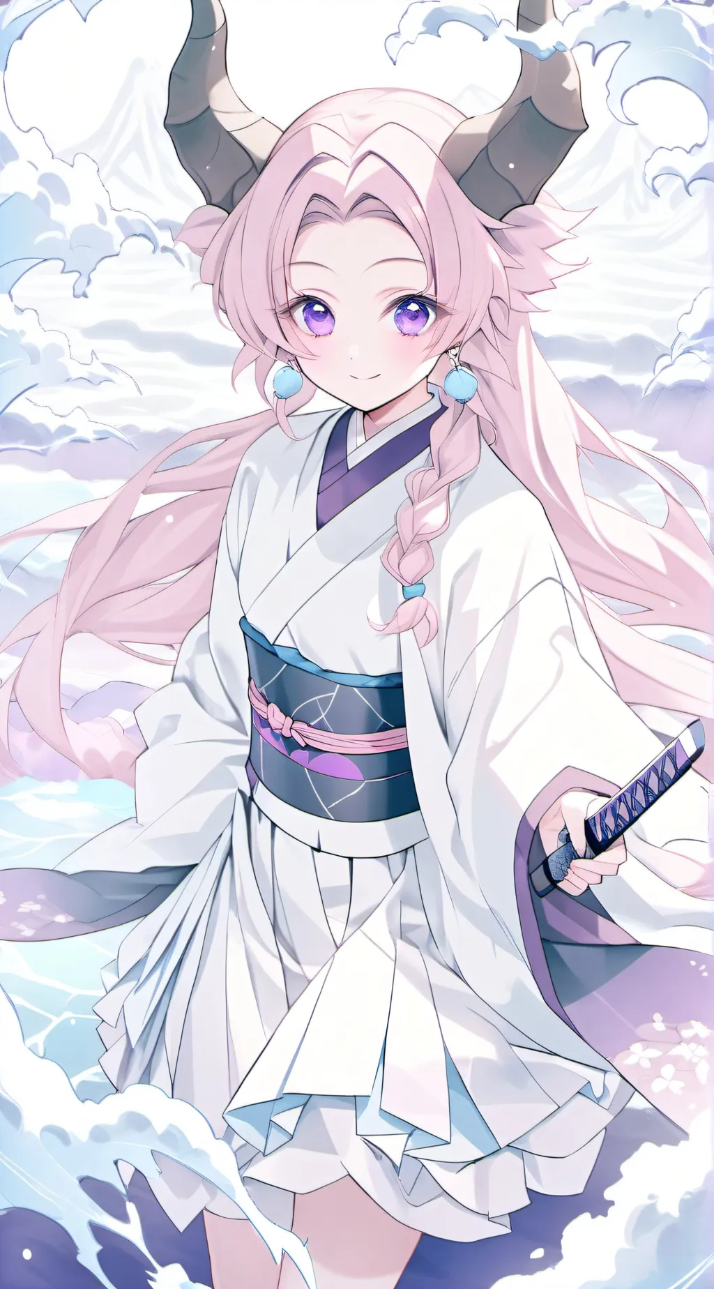 ai character: Hashira background