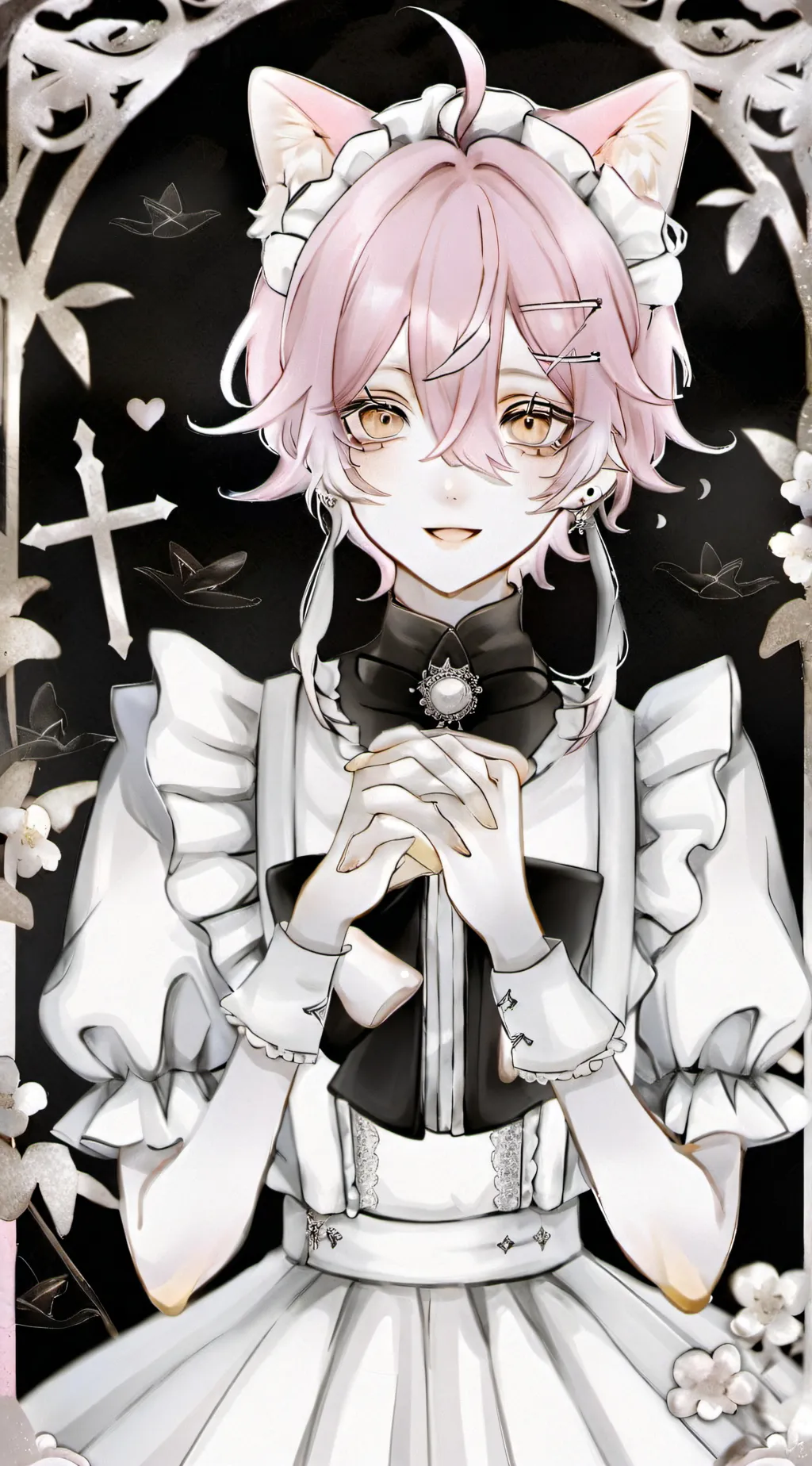 ai character: uwu cat boy (ezra) background