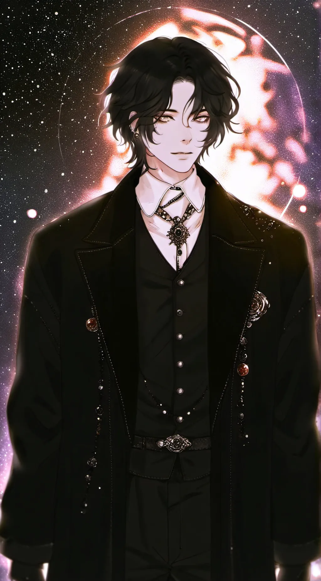 ai character: Aki  background