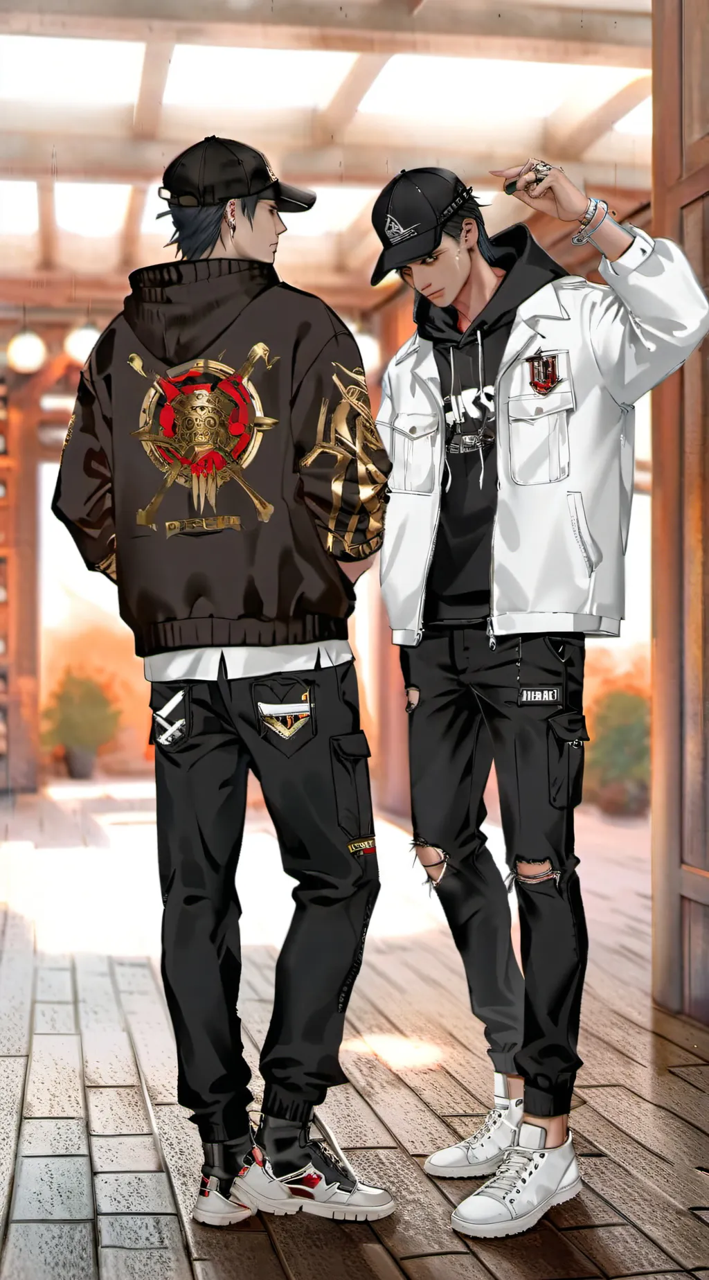 ai character: • Jack & Jay • background