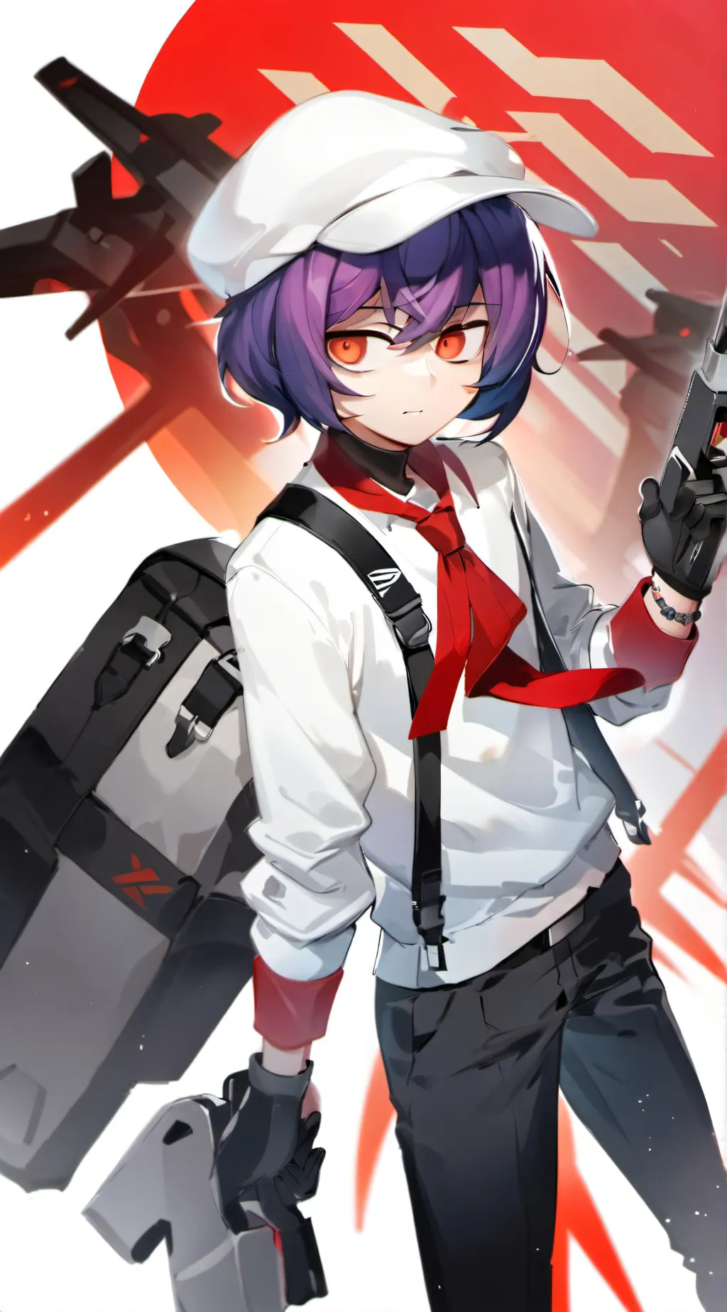 ai character: uzi doorman background