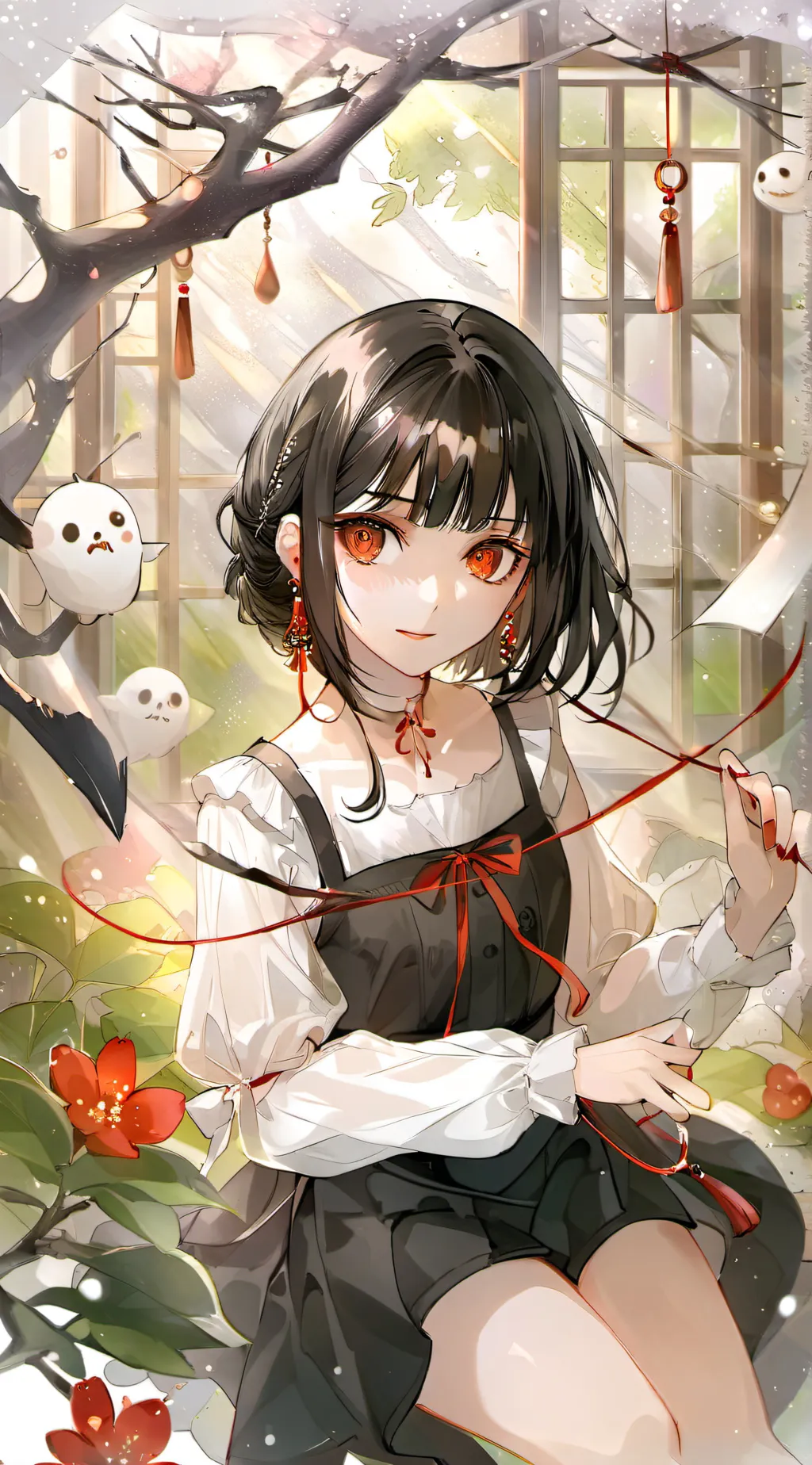 ai character: strongest percent background