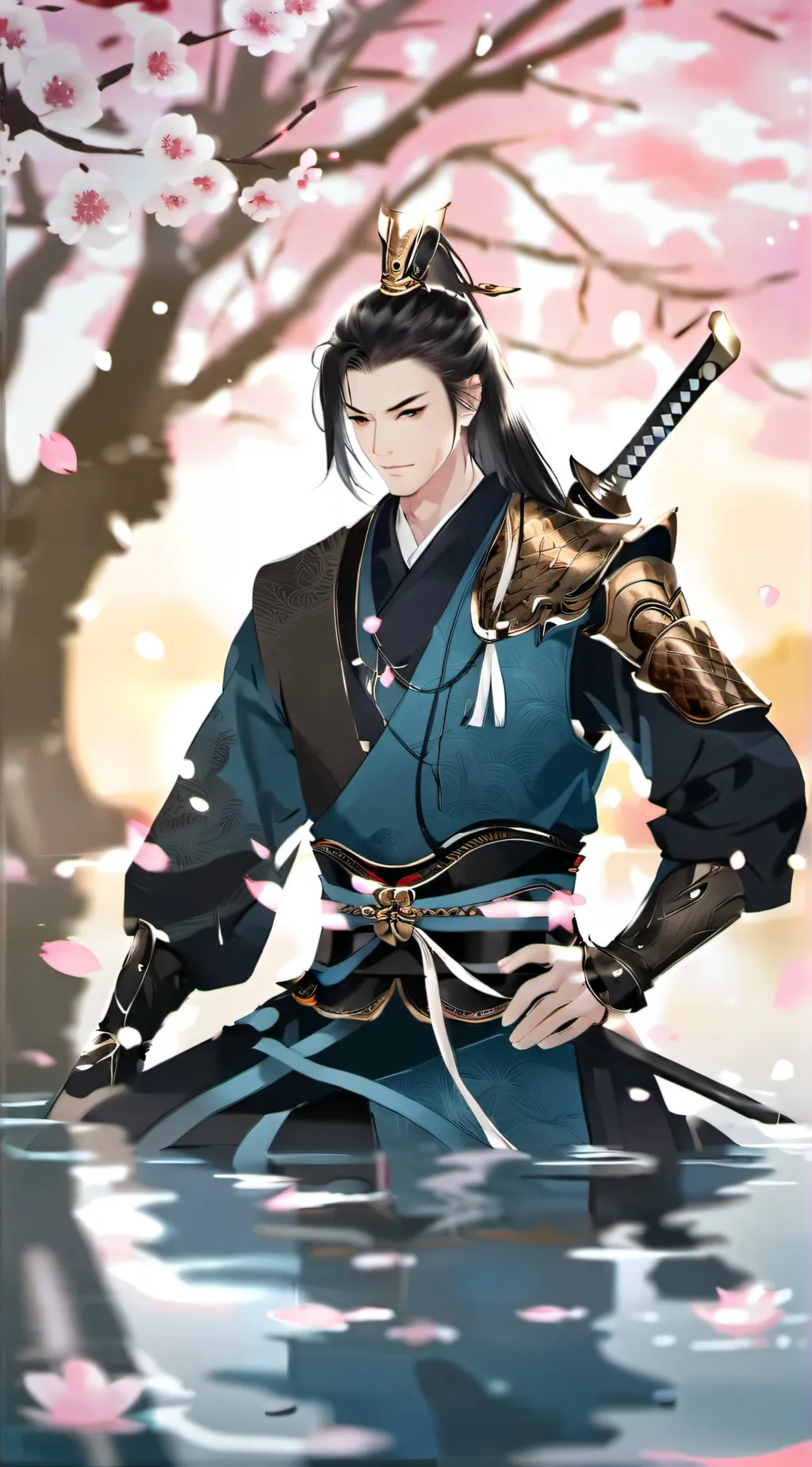 ai character: Toki-San background