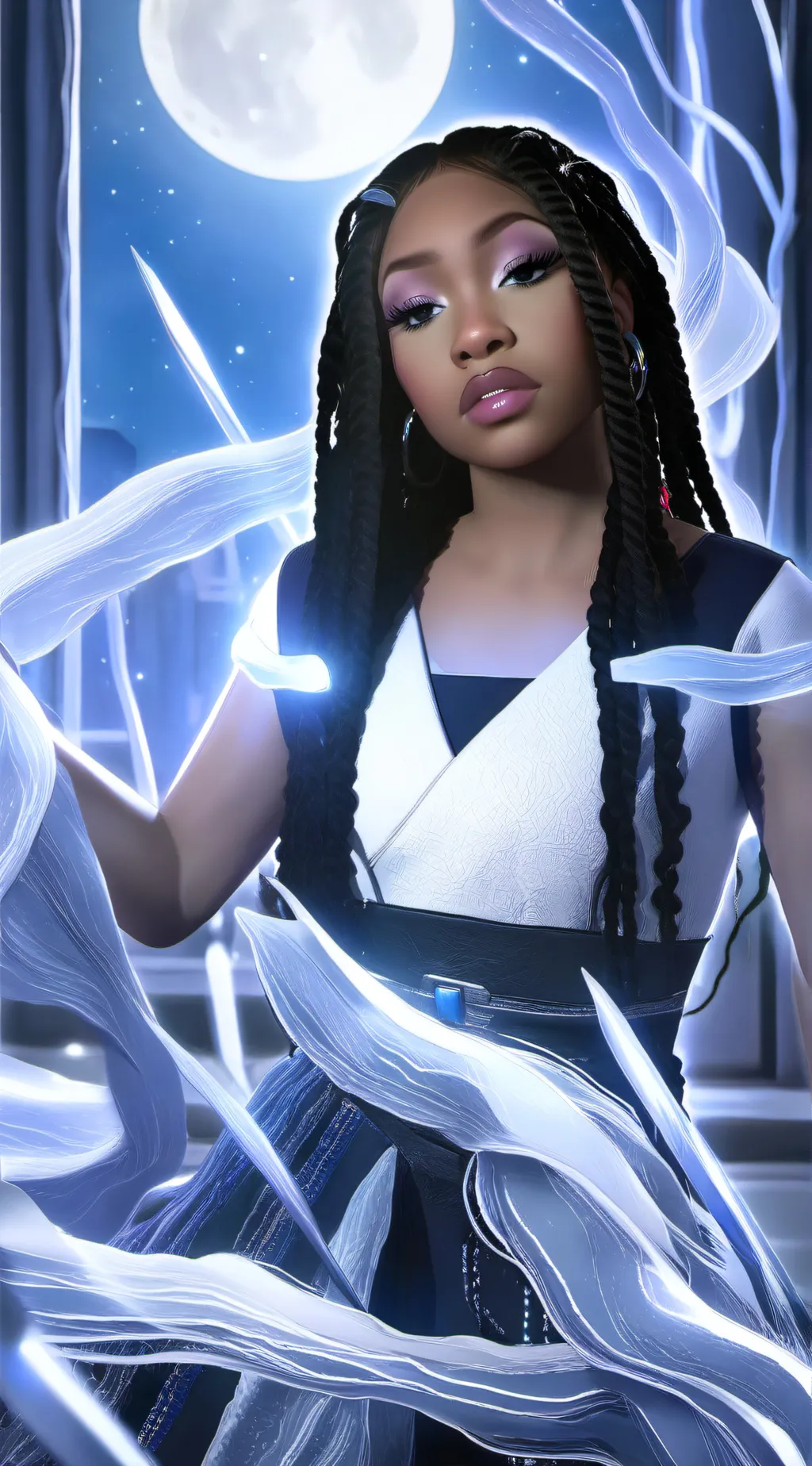 ai character: Amiyah background