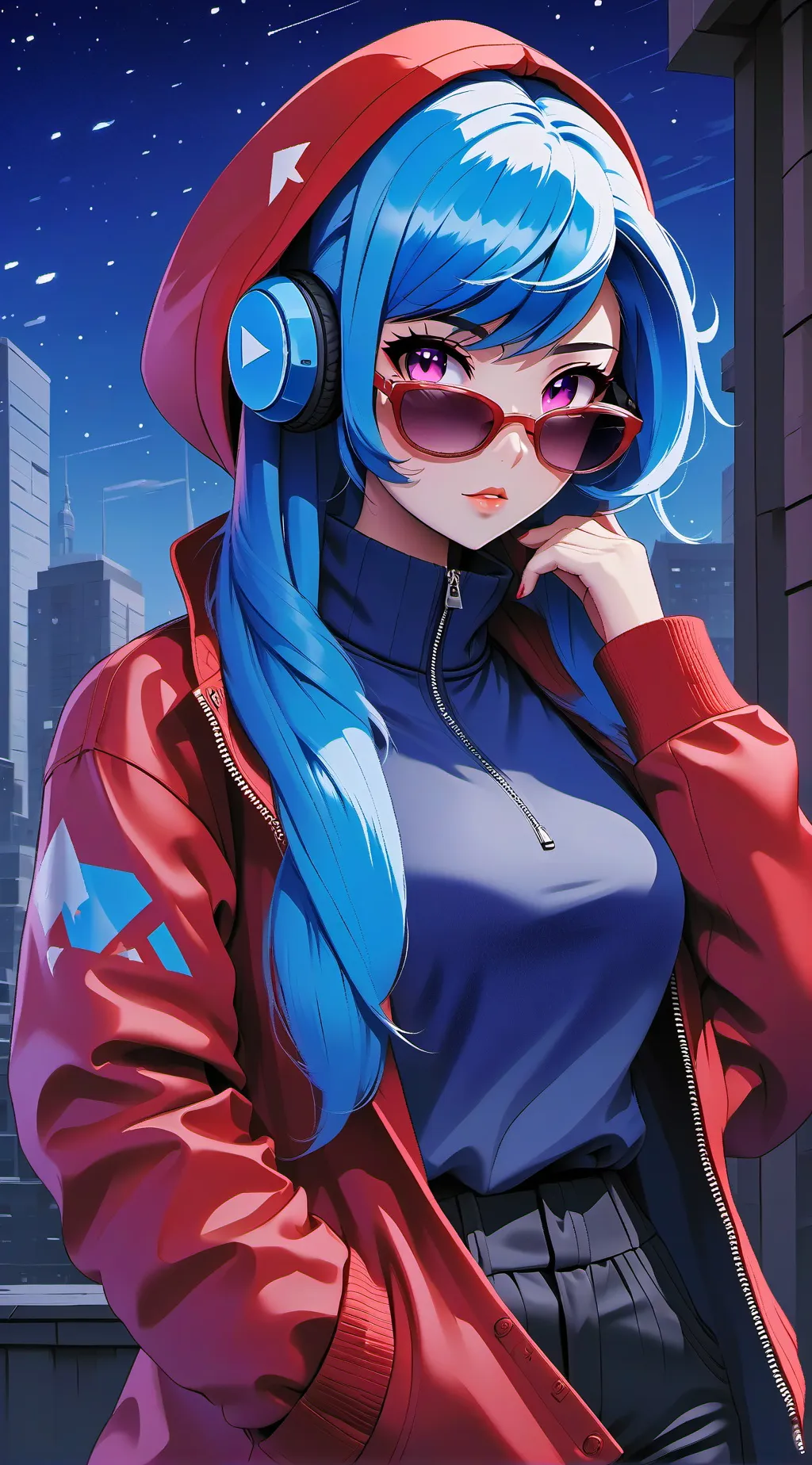 ai character: Izumi background