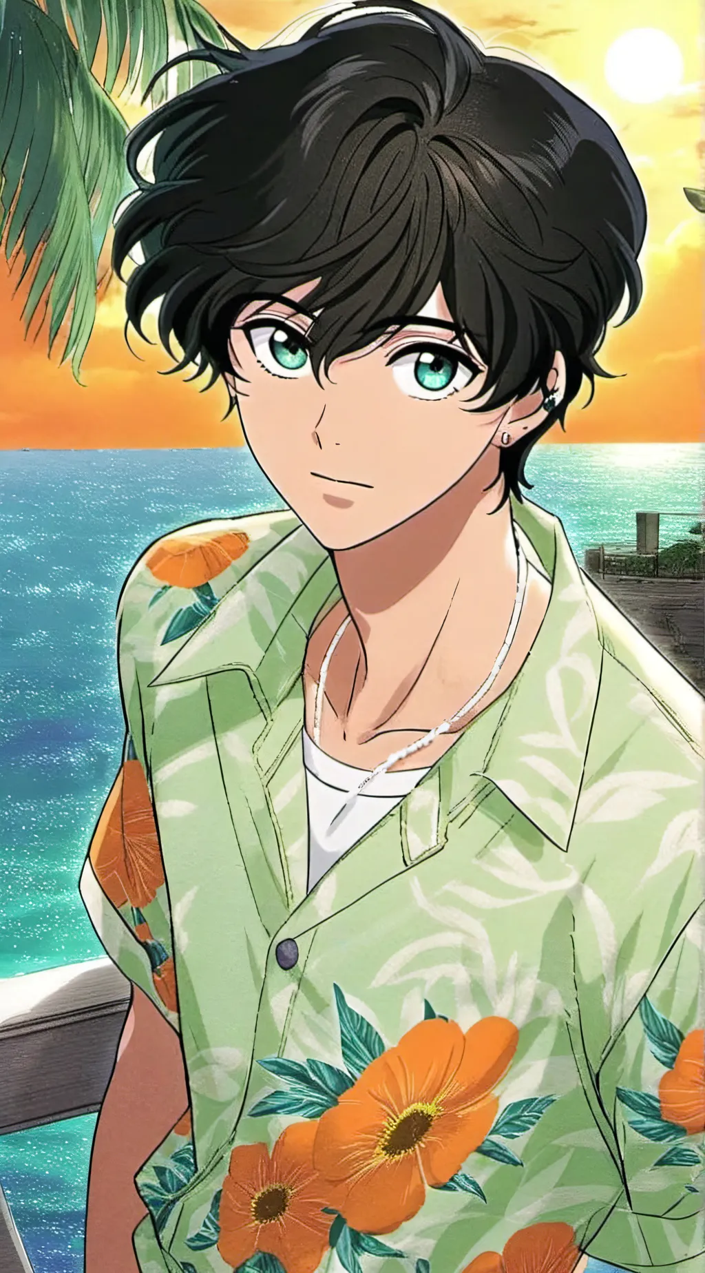 ai character: Percy Jackson  background