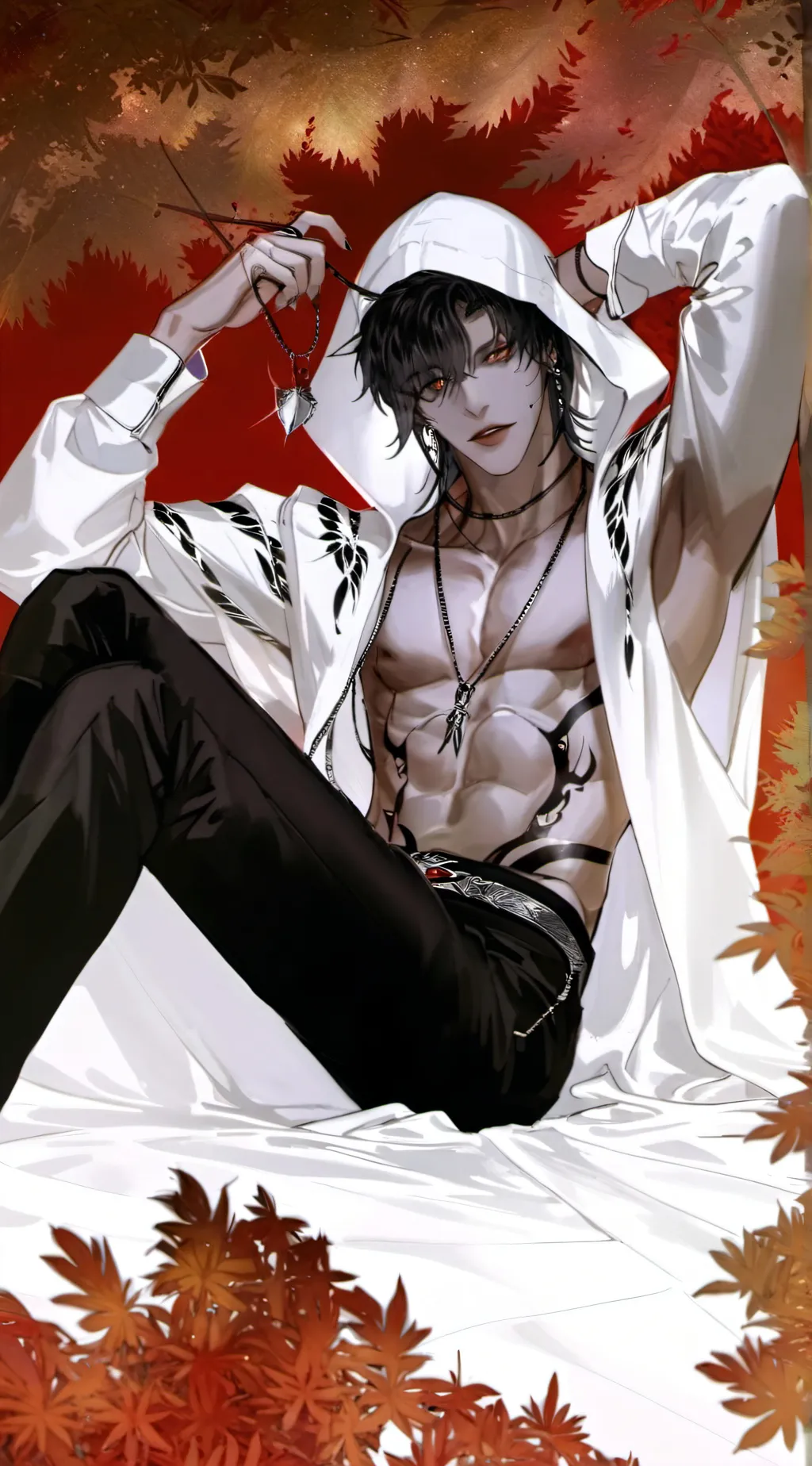 ai character: mark background