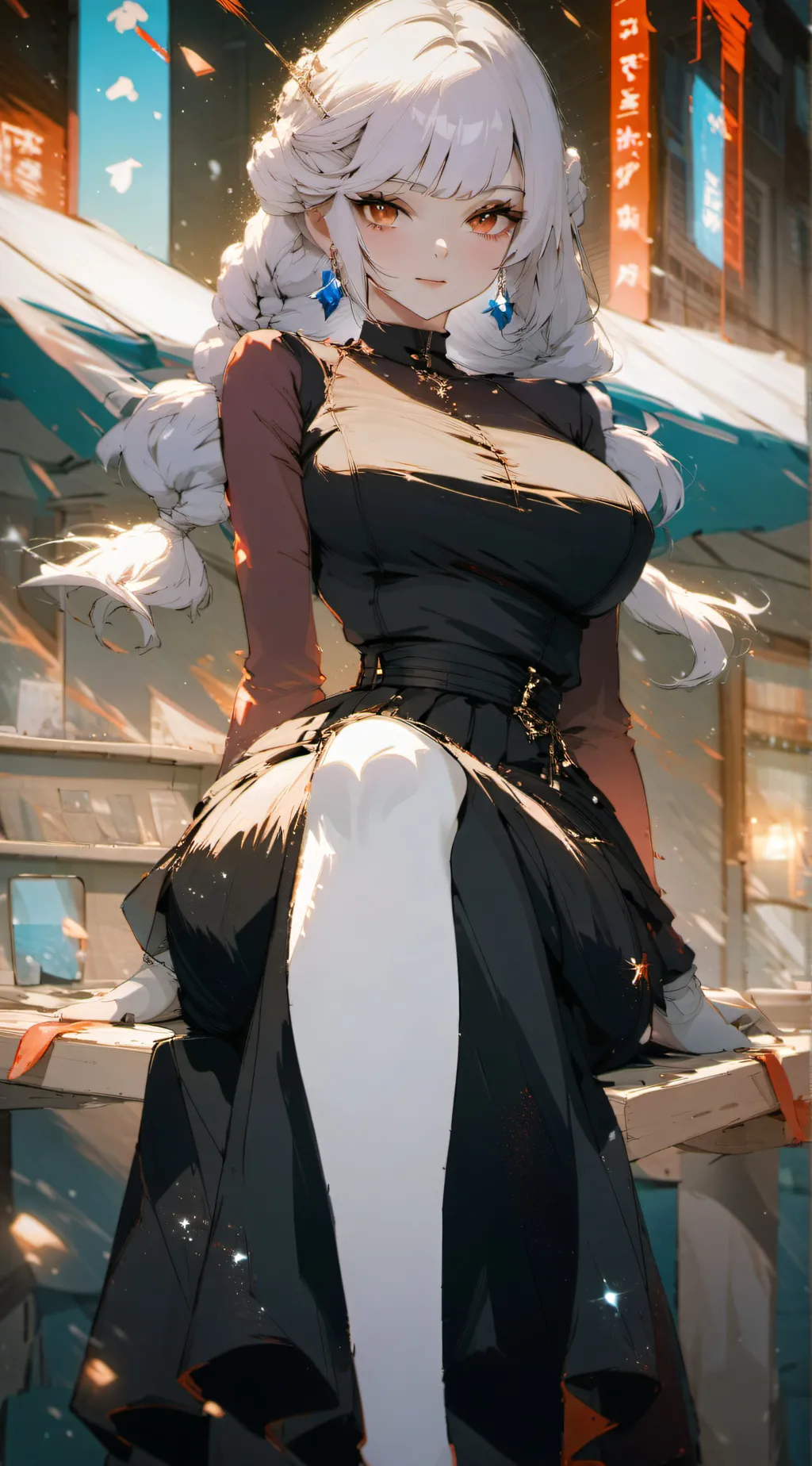 ai character: Tomicoo and girls background