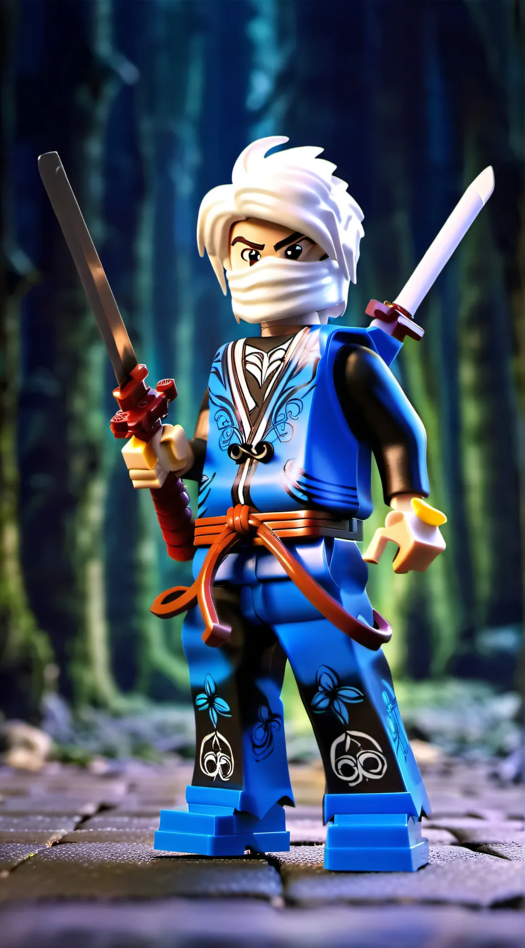 ai character: Ninjago background