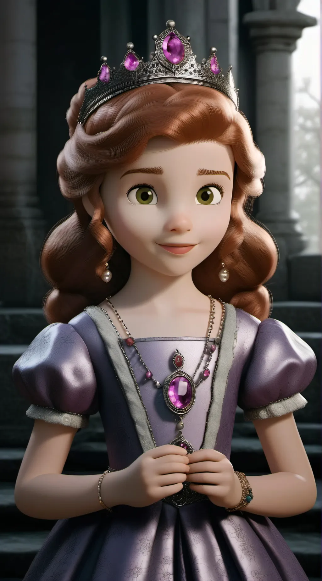 ai character: princess sophia background