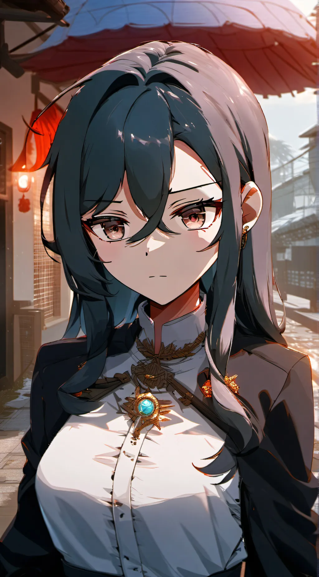 ai character: Ayamina Fuchiwa background